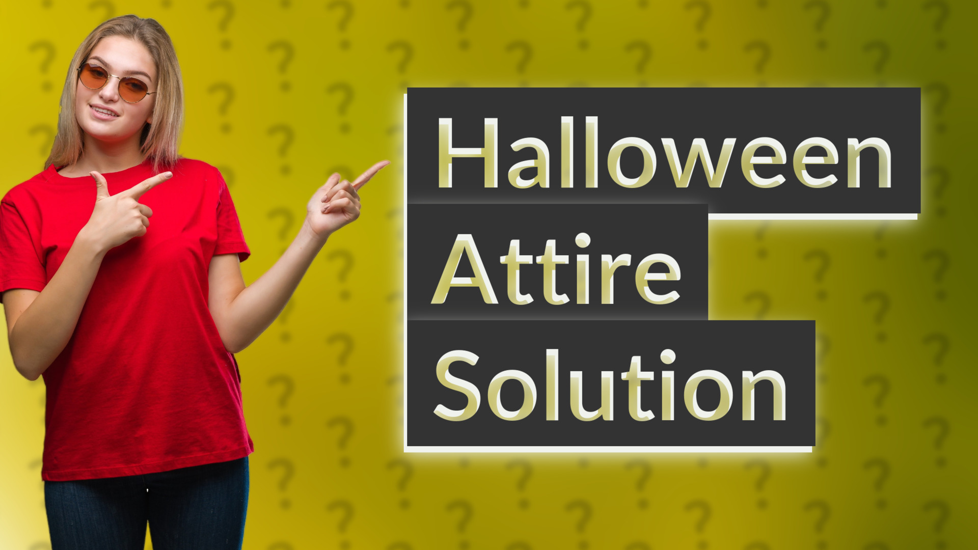 Halloween Attire Solution