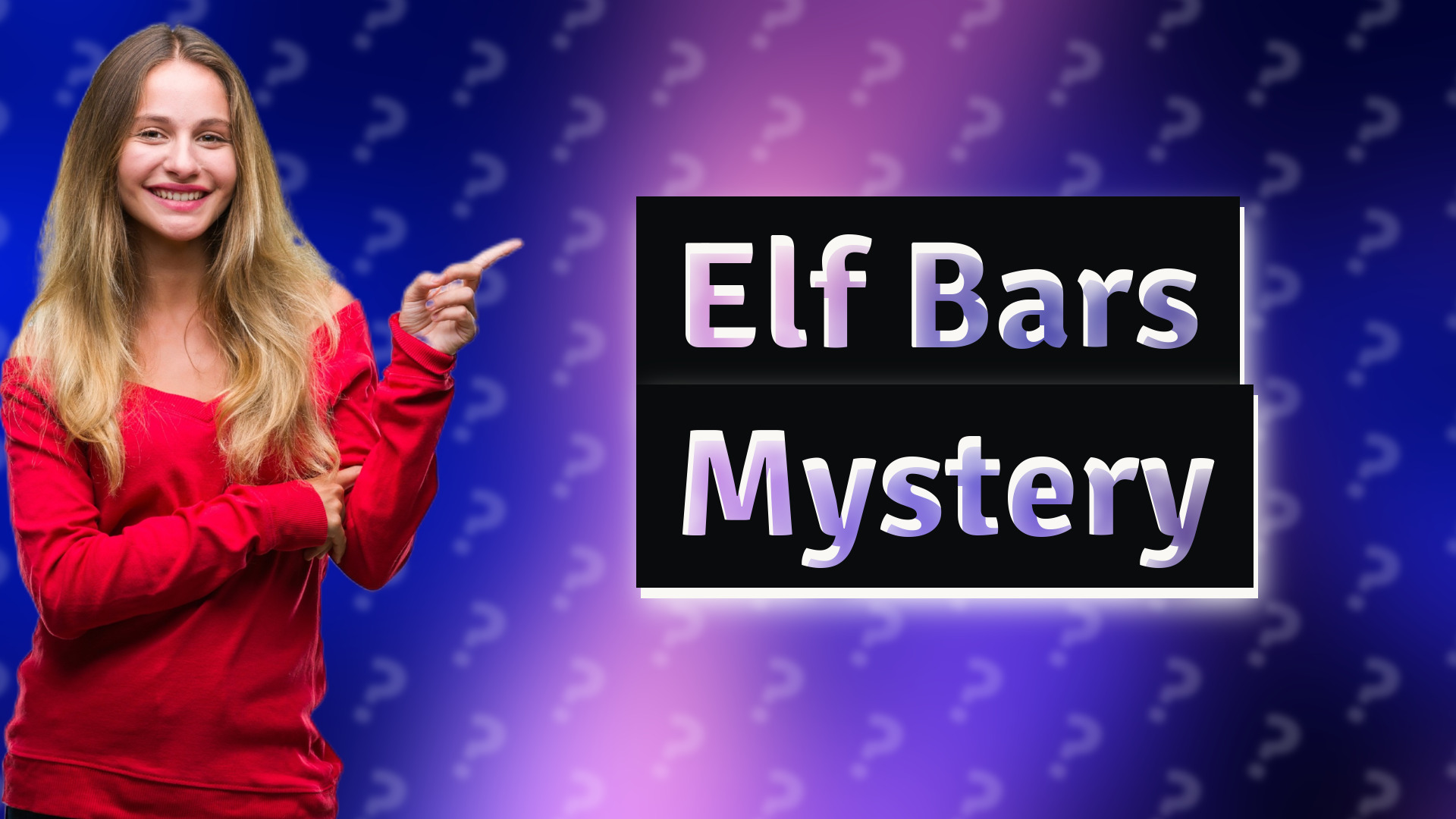 Elf Bars Mystery