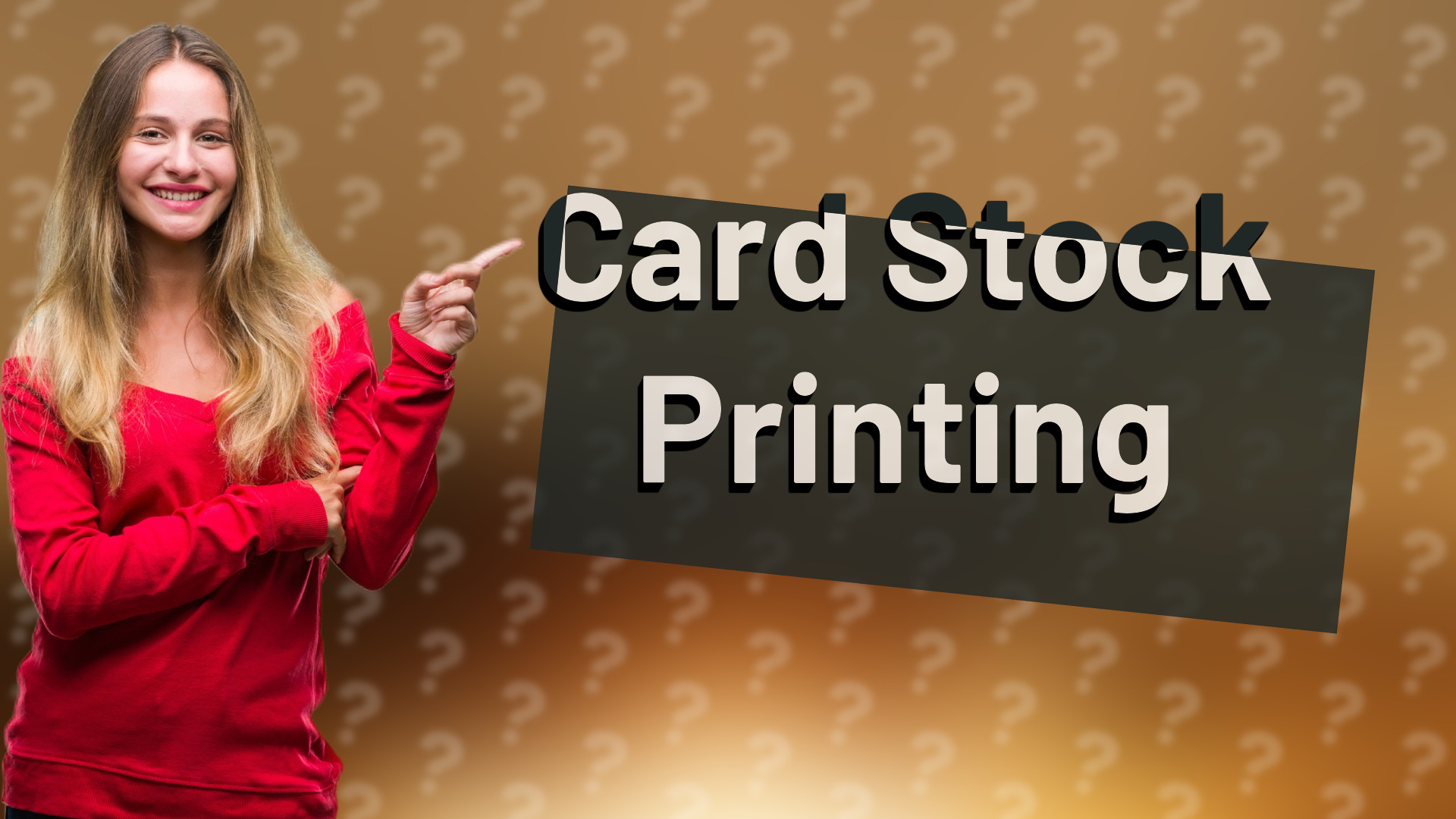Card Stock Printing