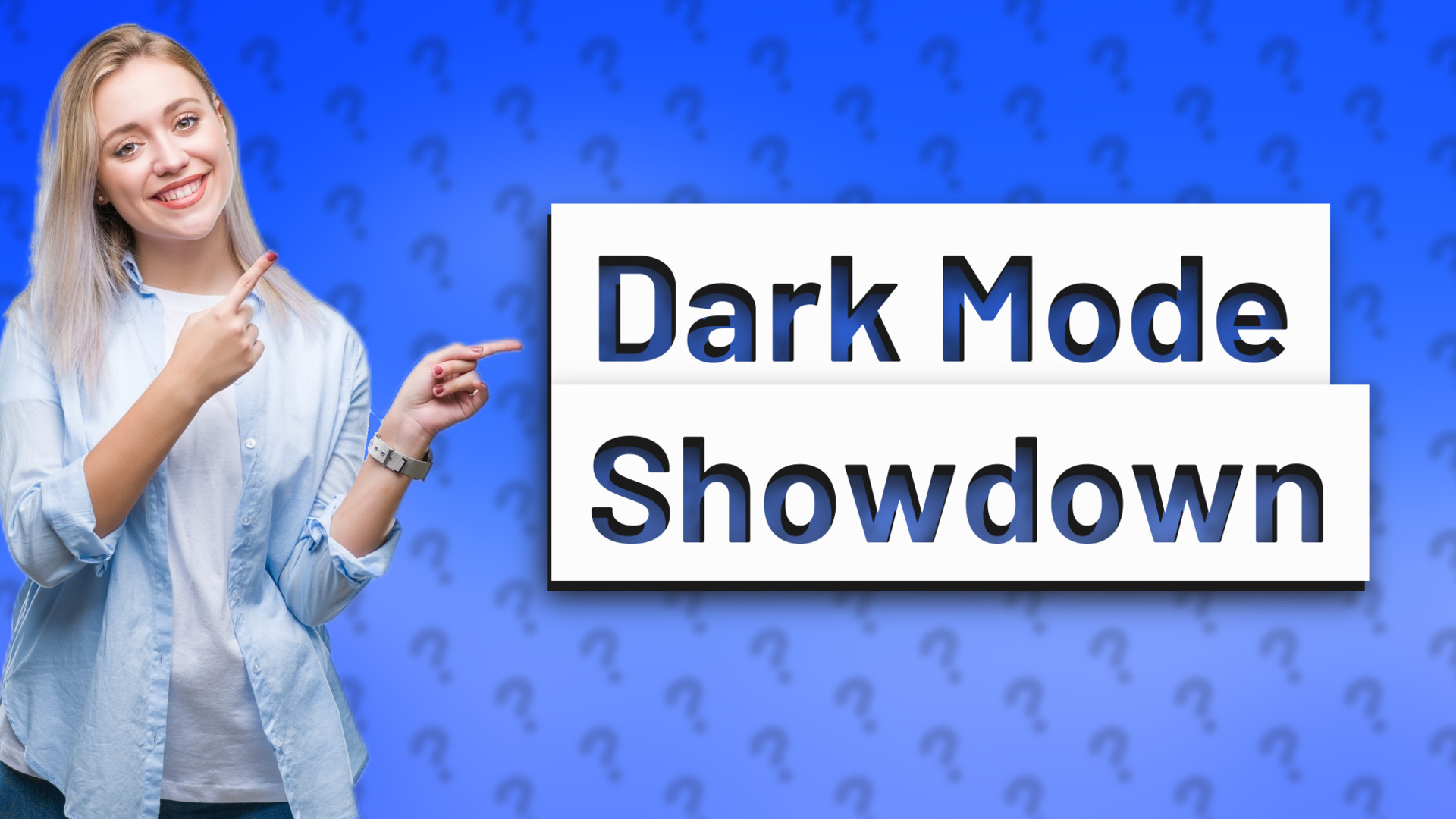 Dark Mode Showdown