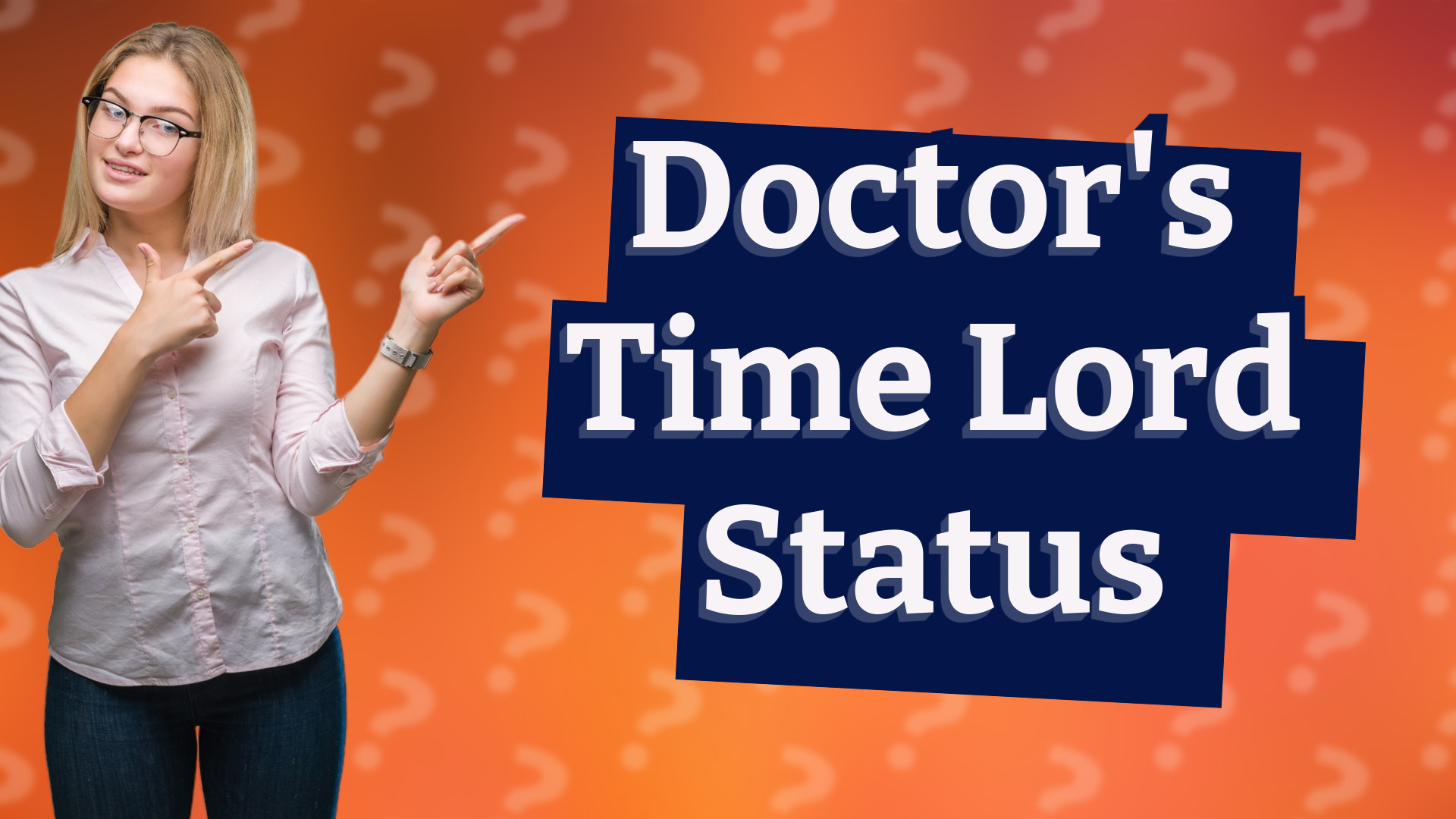 Doctor's Time Lord Status