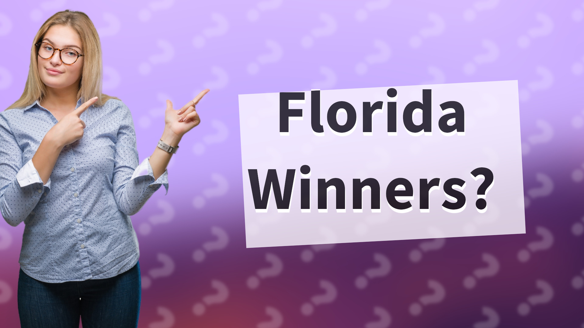 Florida Winners?