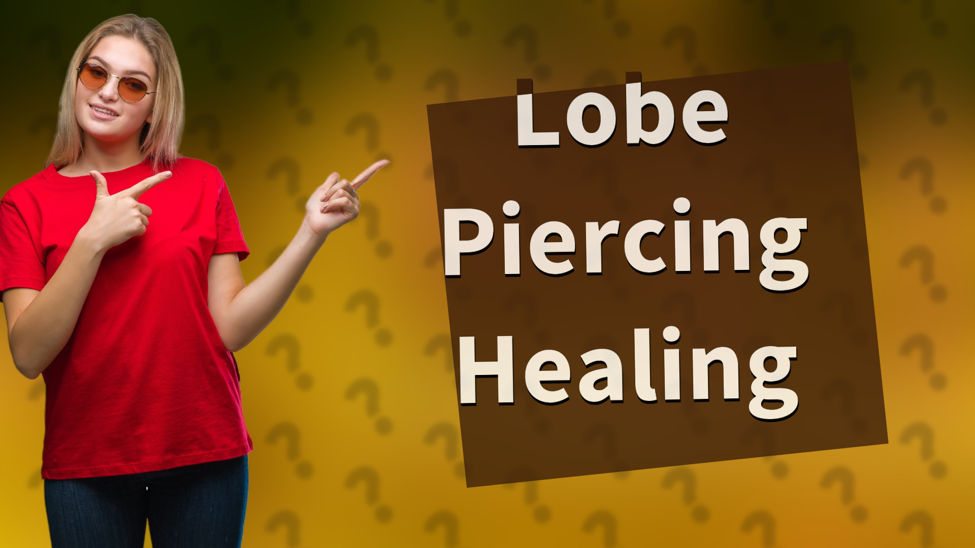 Lobe Piercing Healing