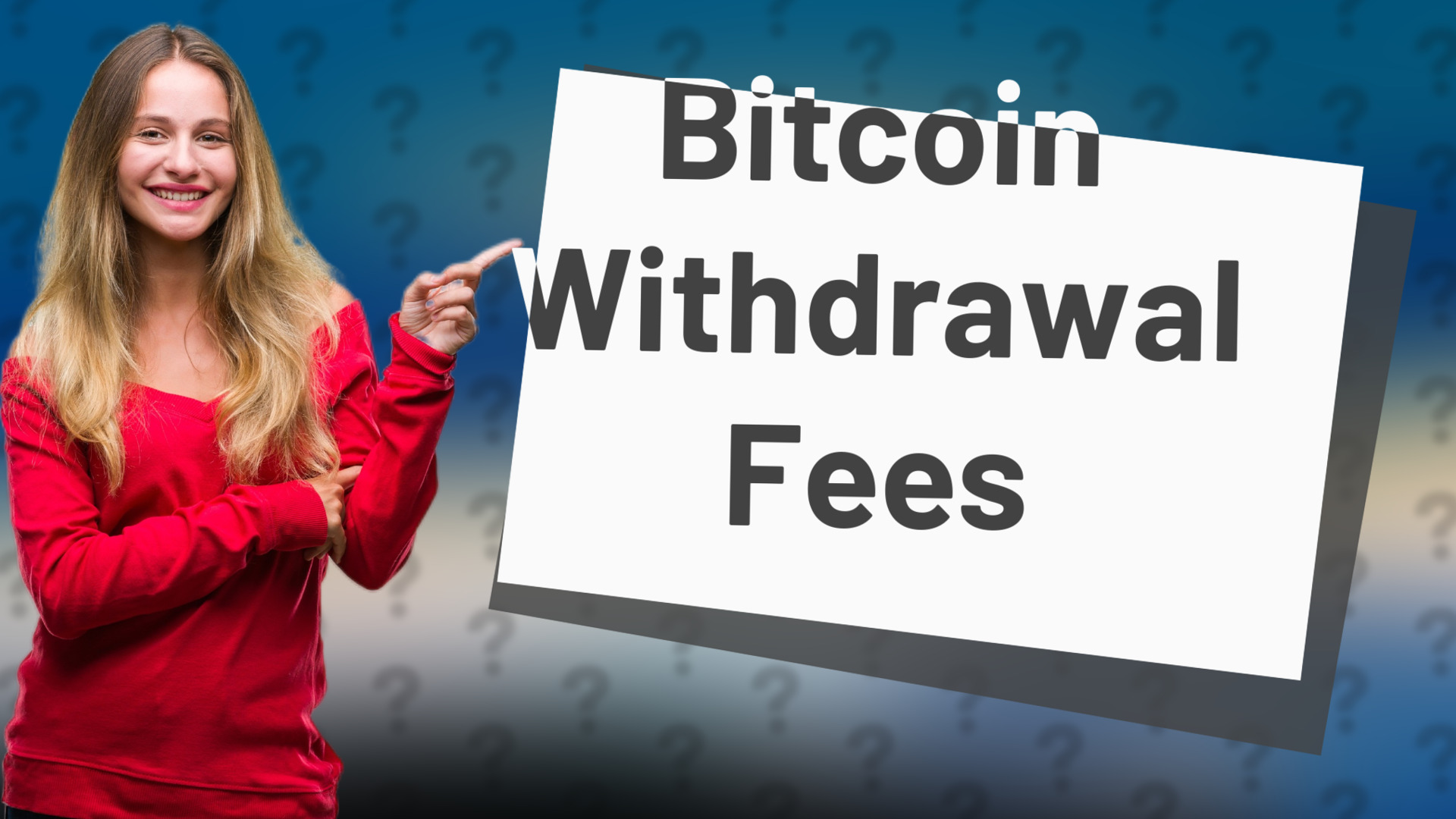 Bitcoin Withdrawal Fees