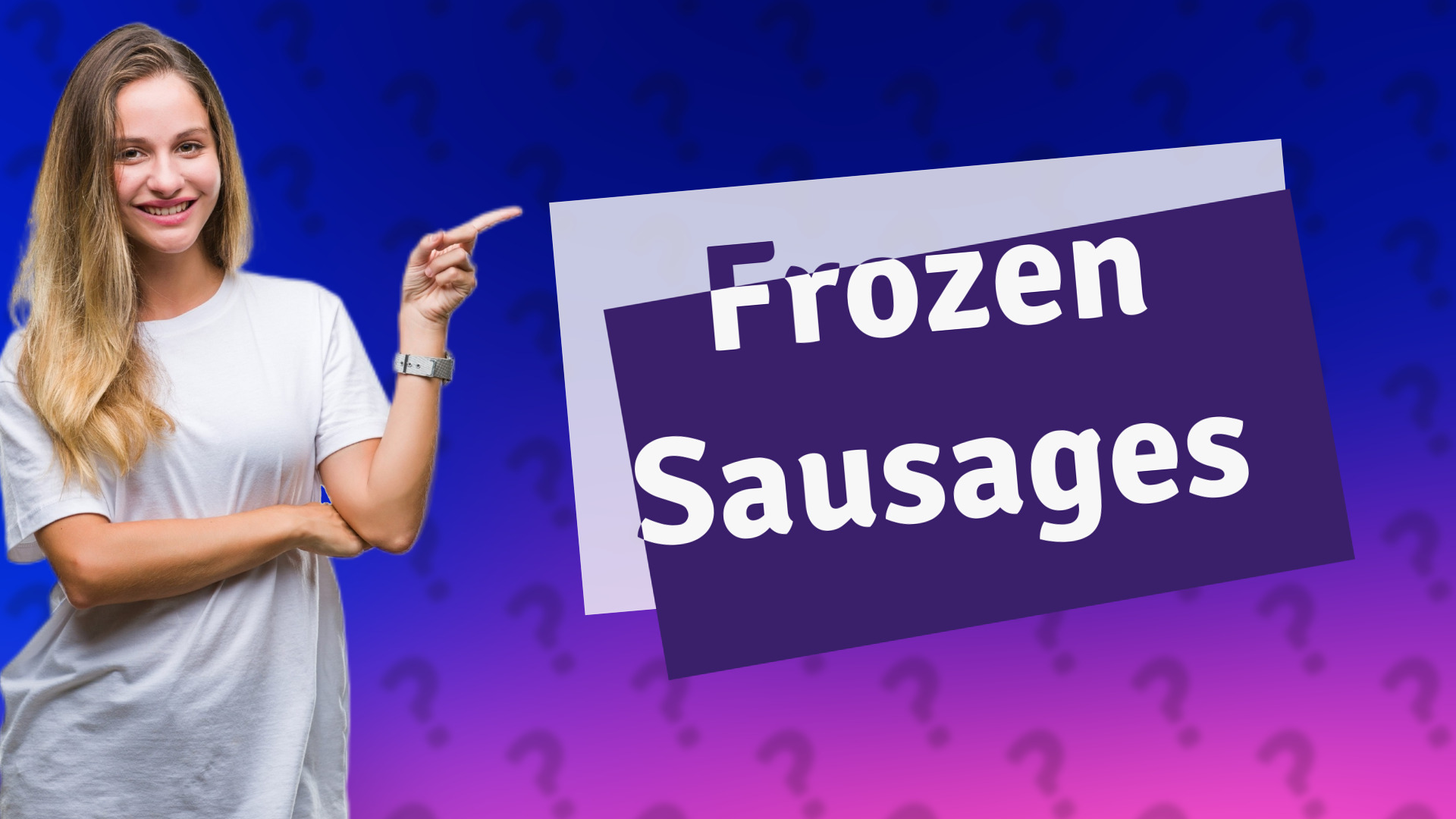 Frozen Sausages