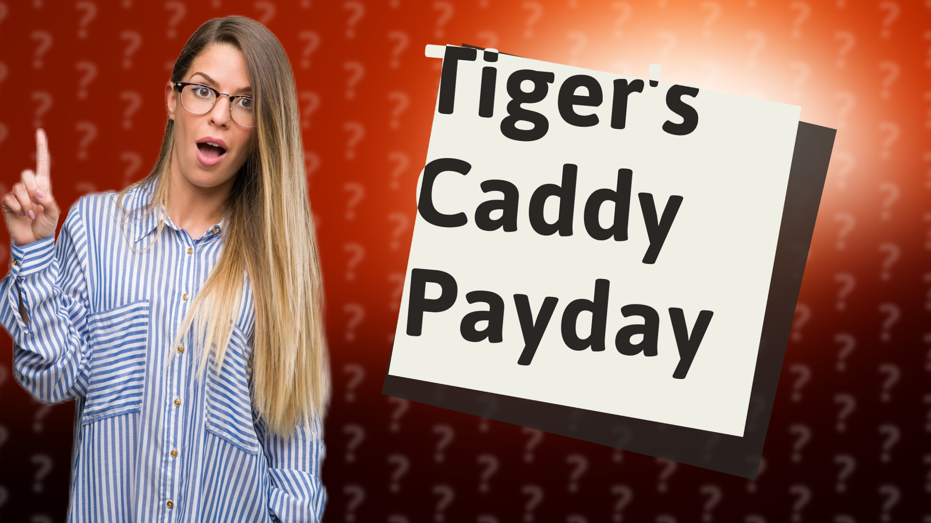 Tiger's Caddy Payday