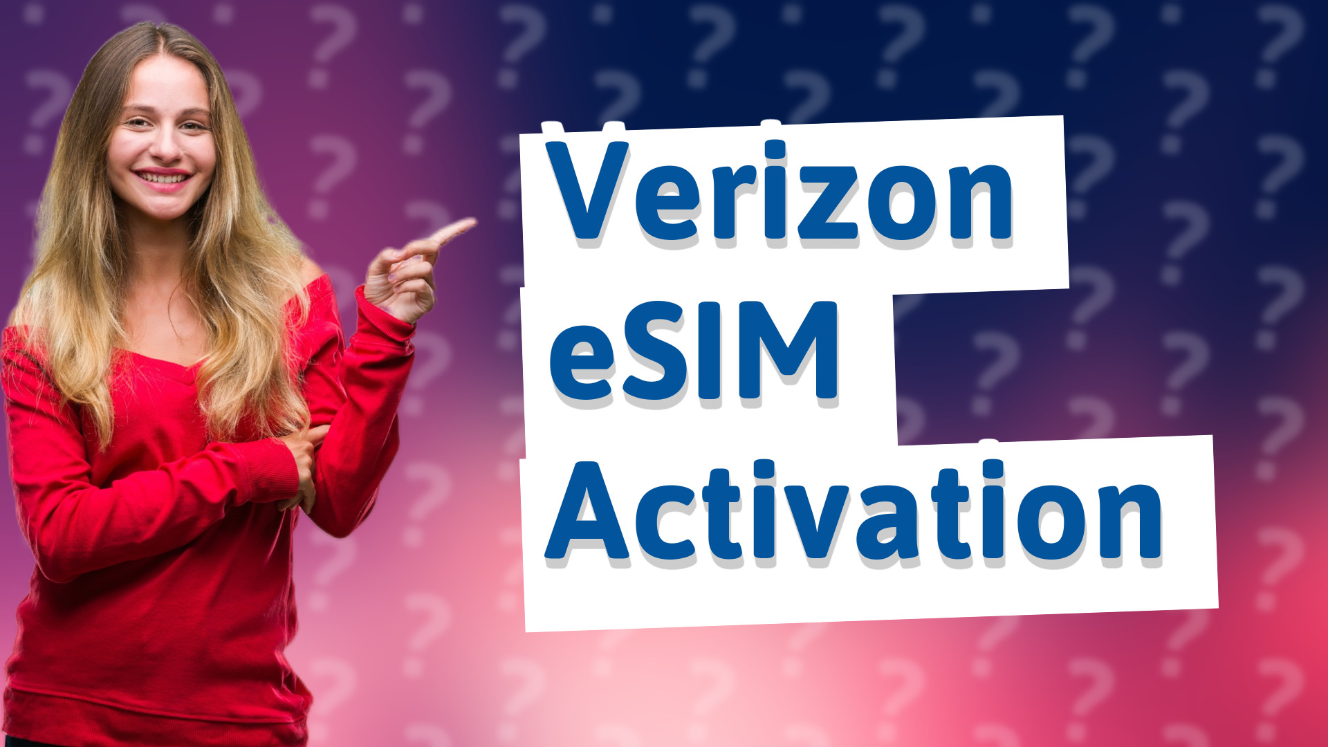 Verizon eSIM Activation