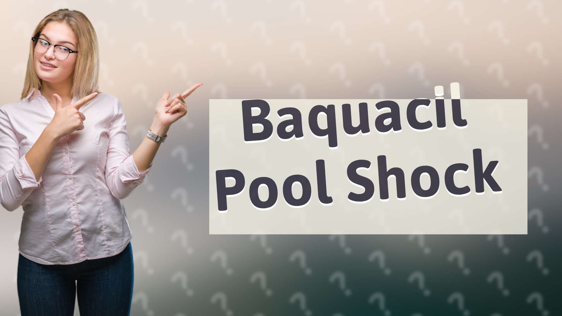 Baquacil Pool Shock