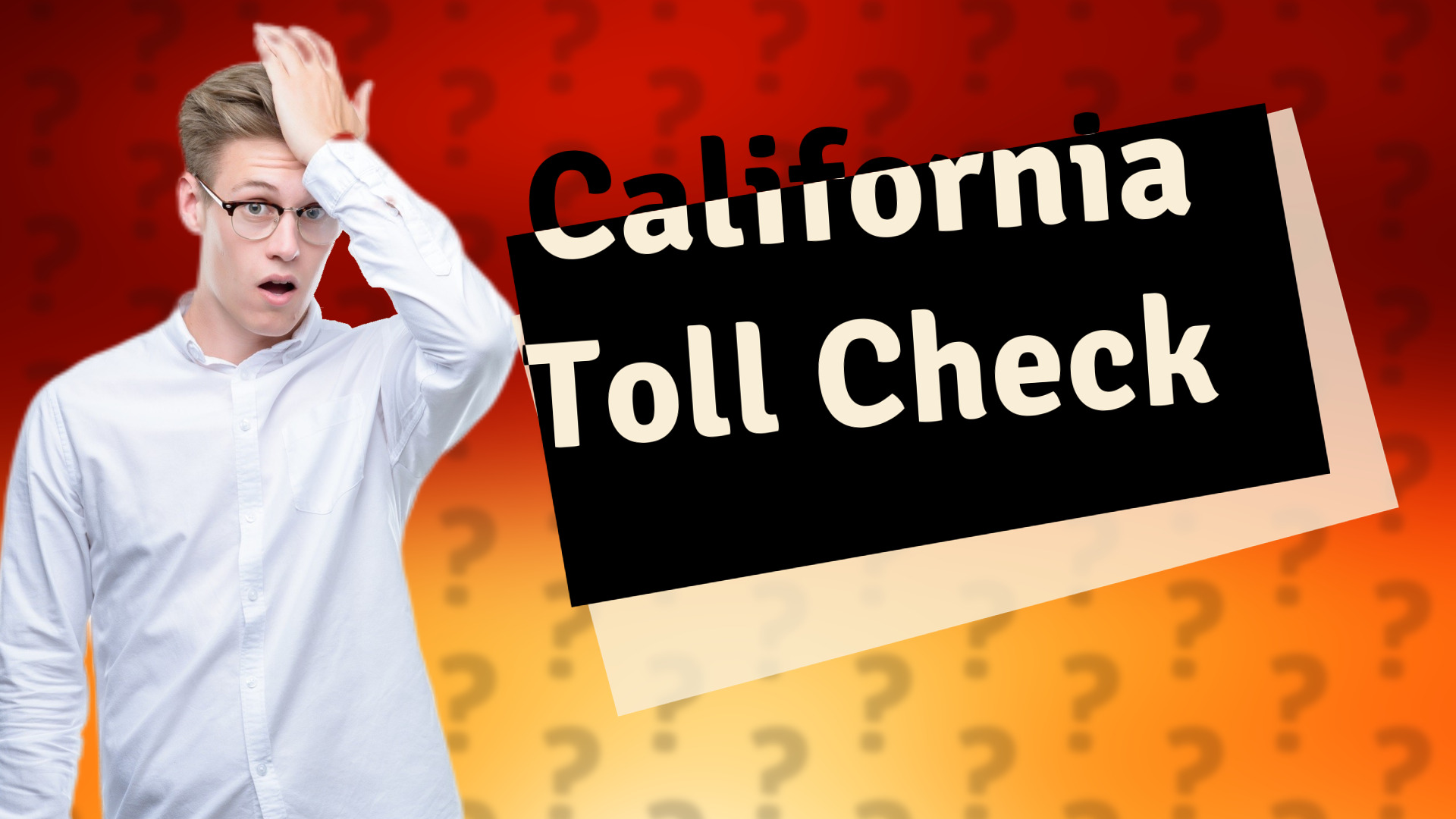 California Toll Check