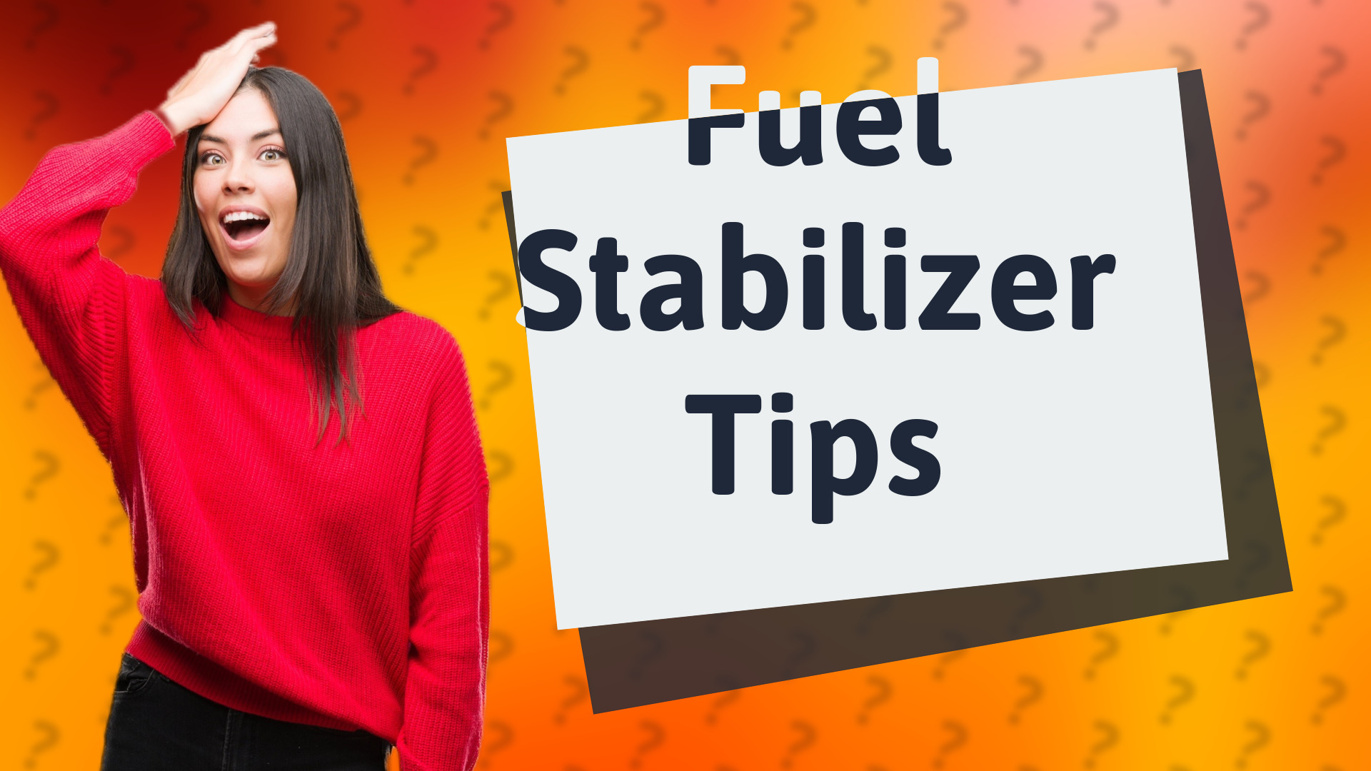 Fuel Stabilizer Tips