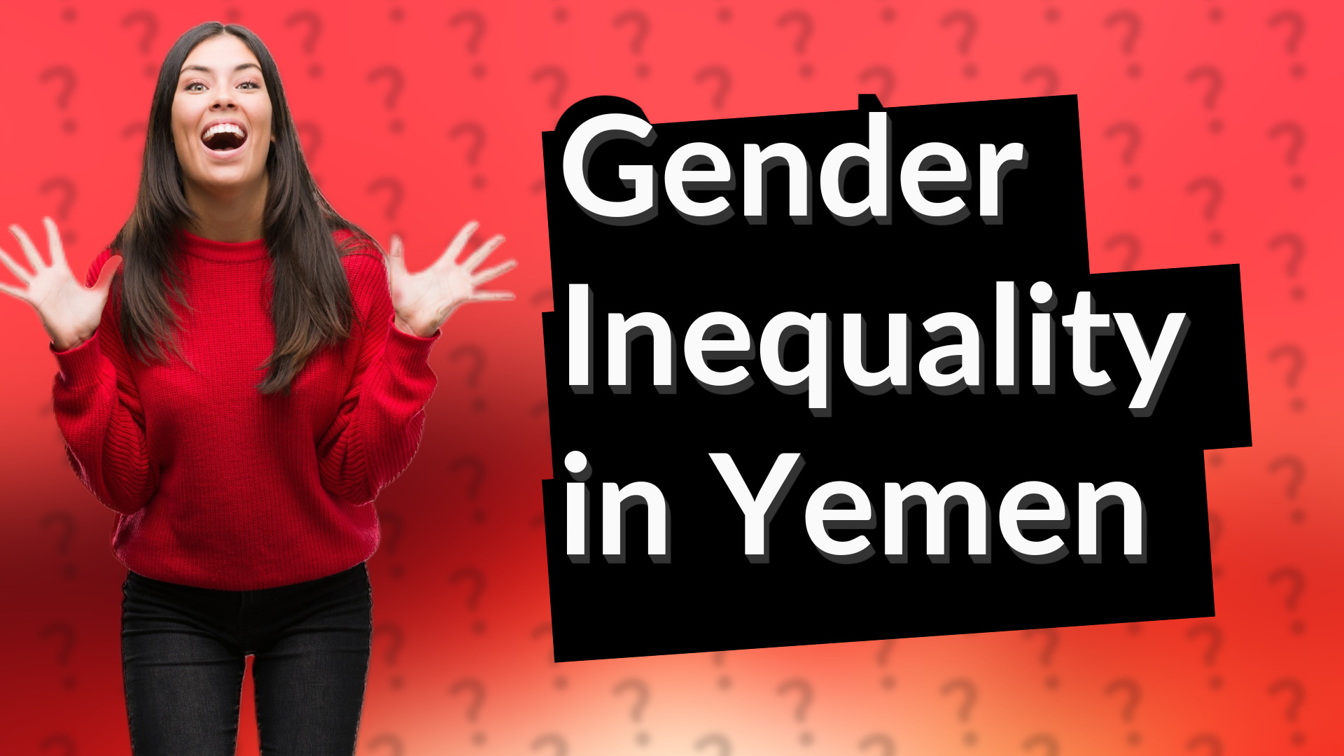 Gender Inequality in Yemen