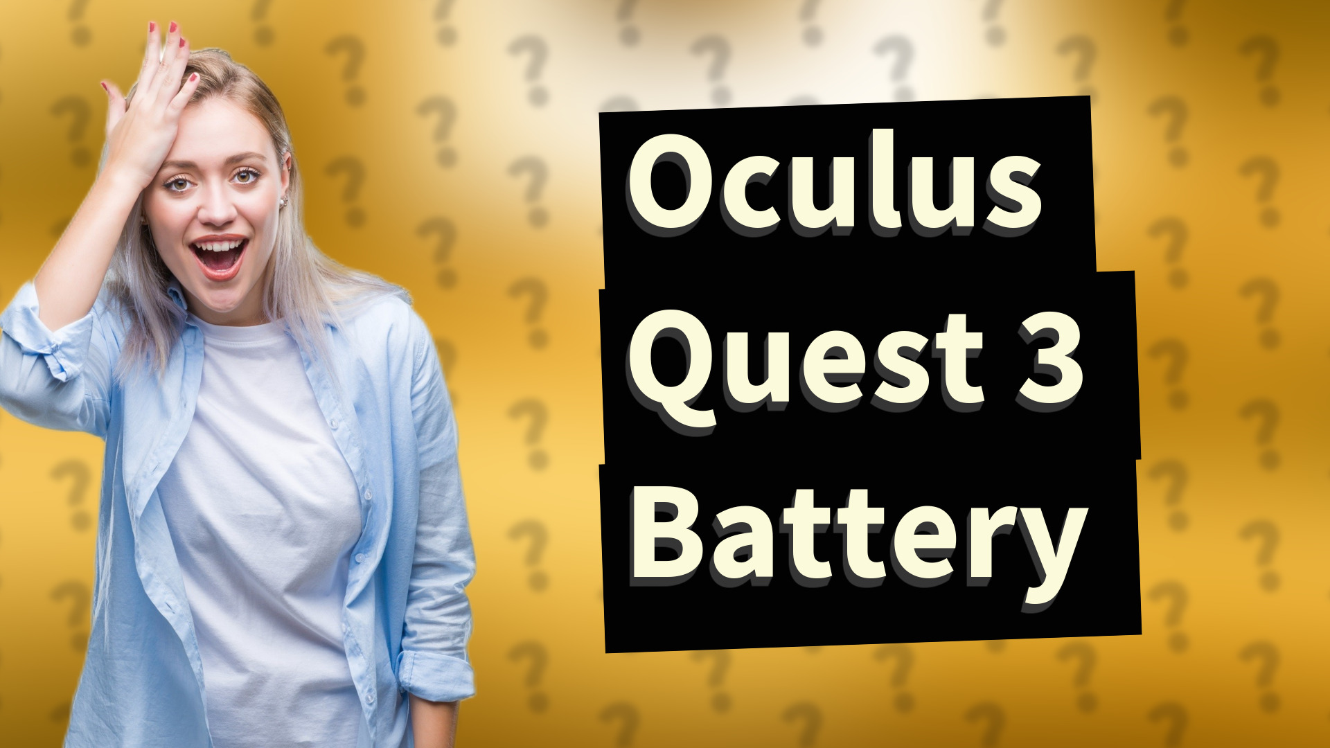 Oculus Quest 3 Battery