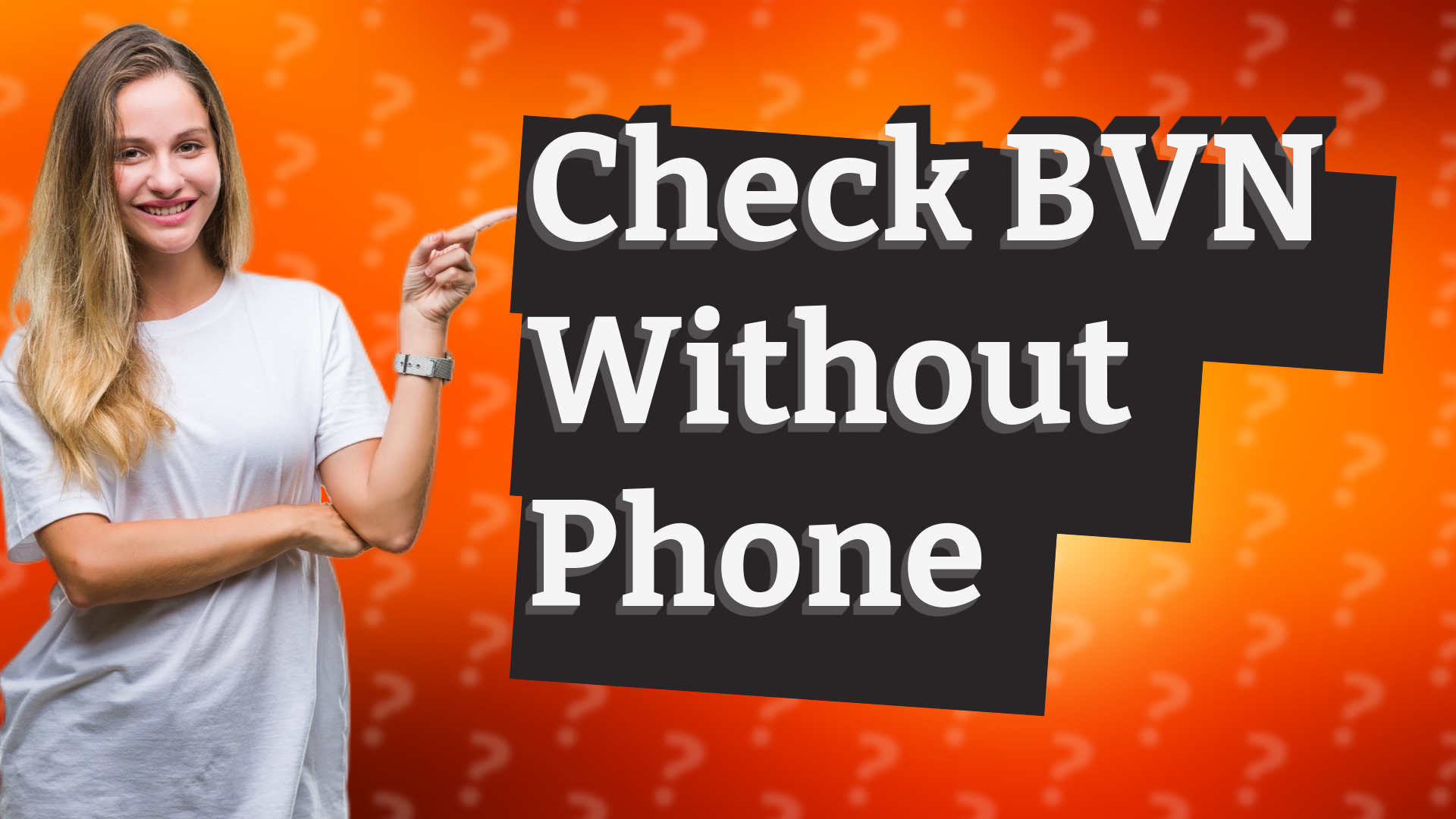 Check BVN Without Phone