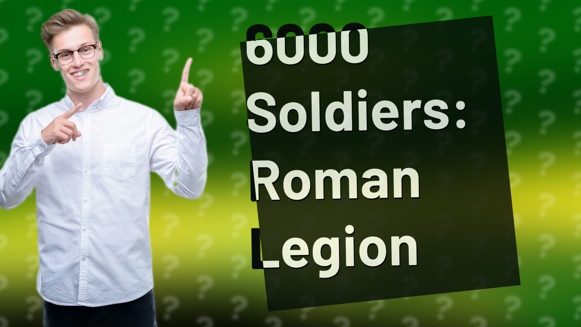 6000 Soldiers: Roman Legion