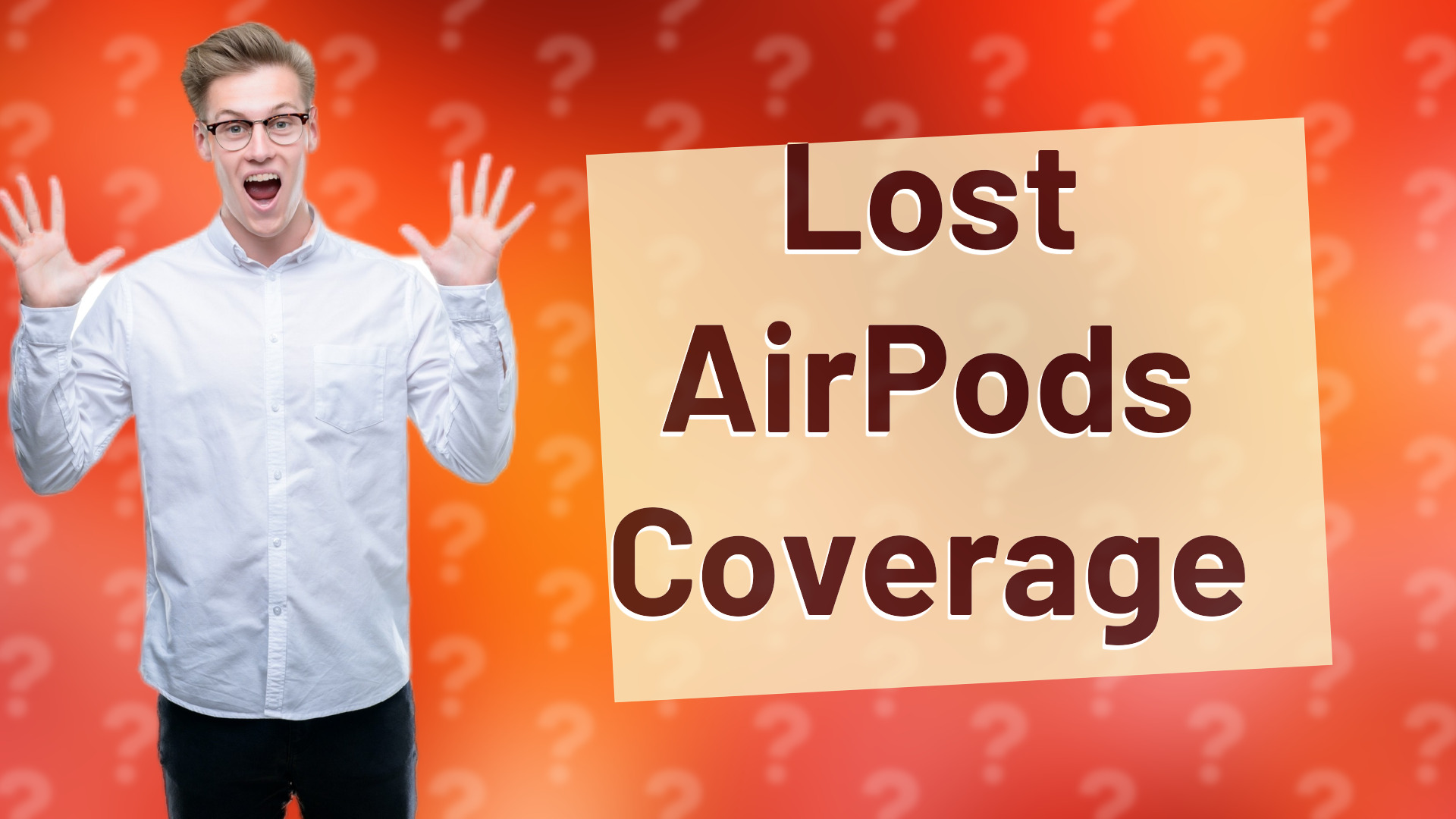 Lost AirPods Coverage