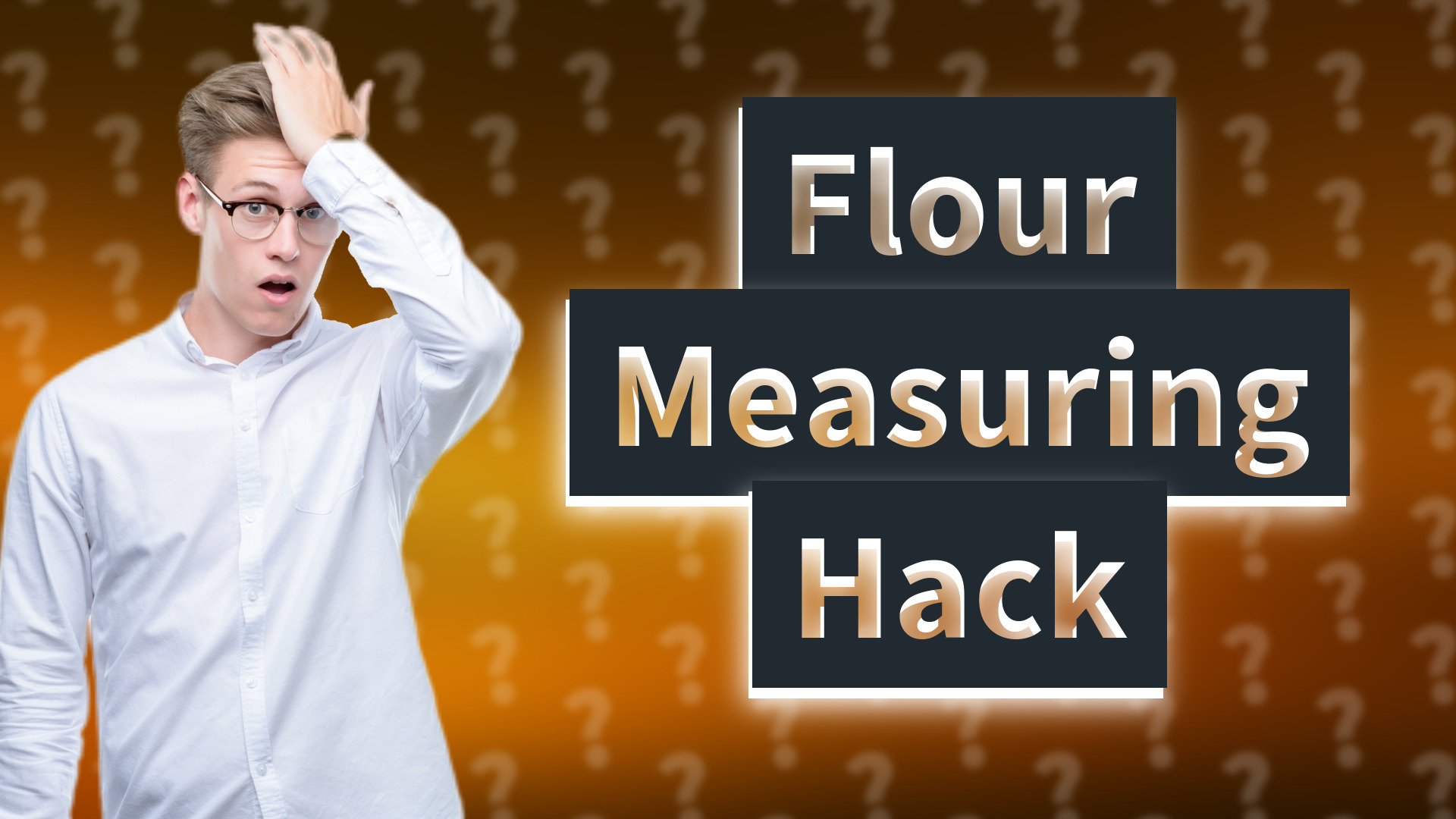 Flour Measuring Hack