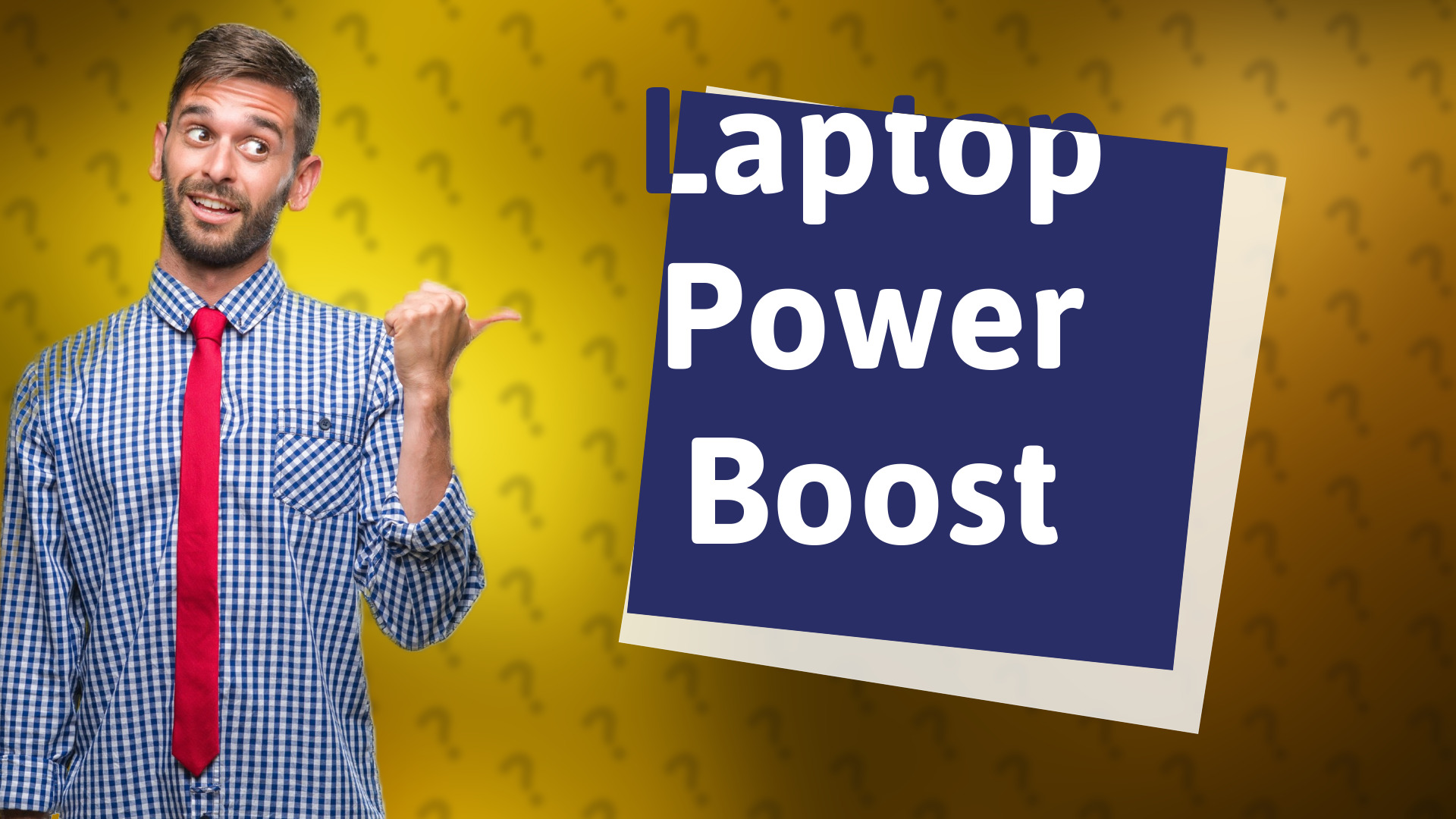 Laptop Power Boost