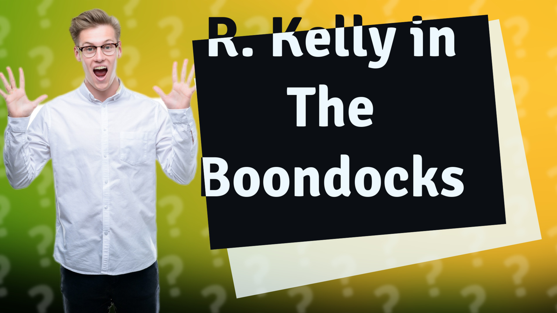 R. Kelly in The Boondocks