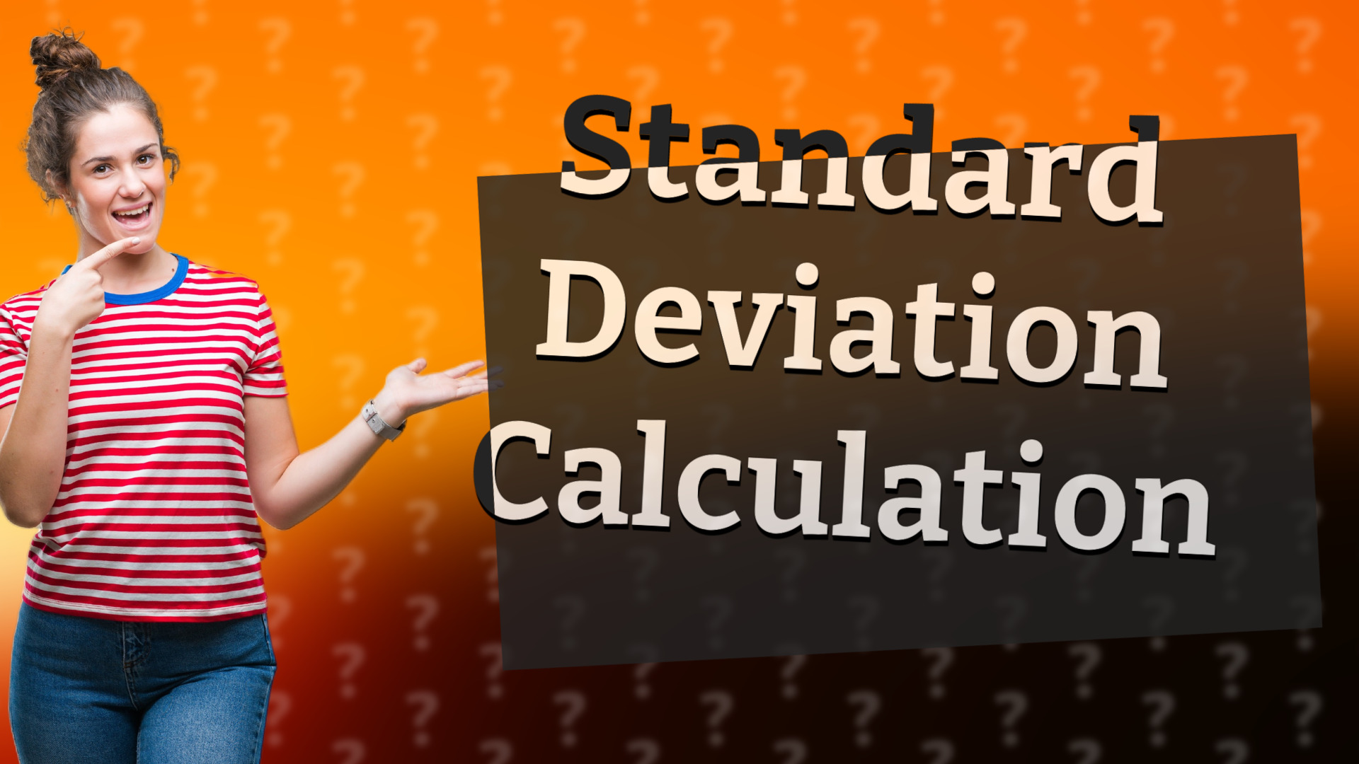 Standard Deviation Calculation