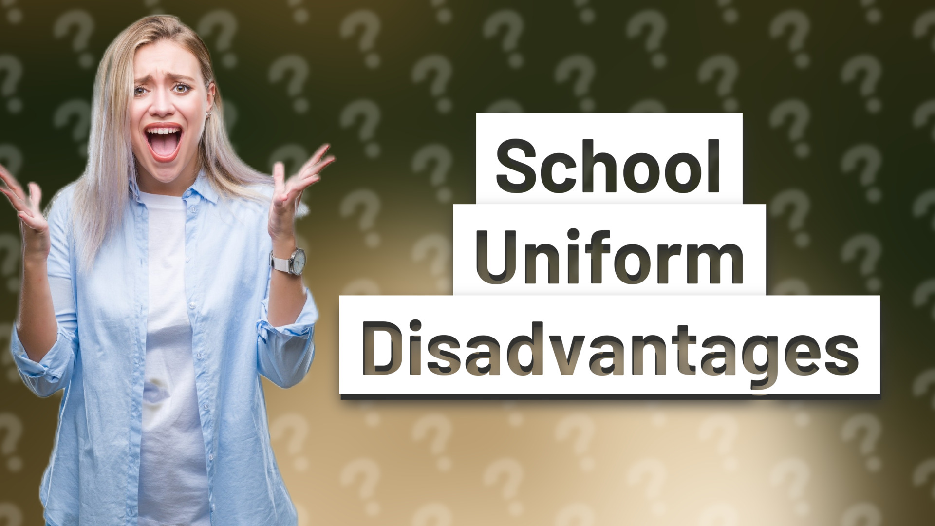 School Uniform Disadvantages