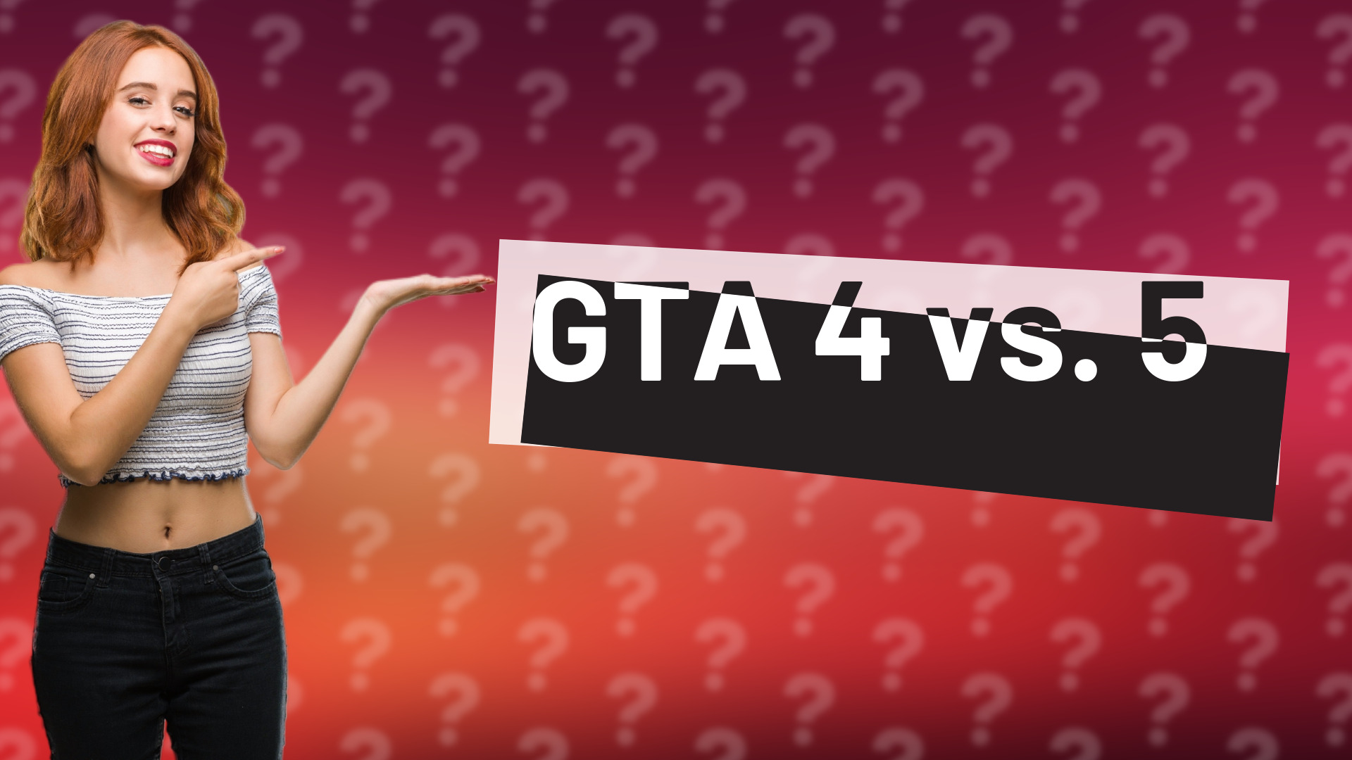 GTA 4 vs. 5