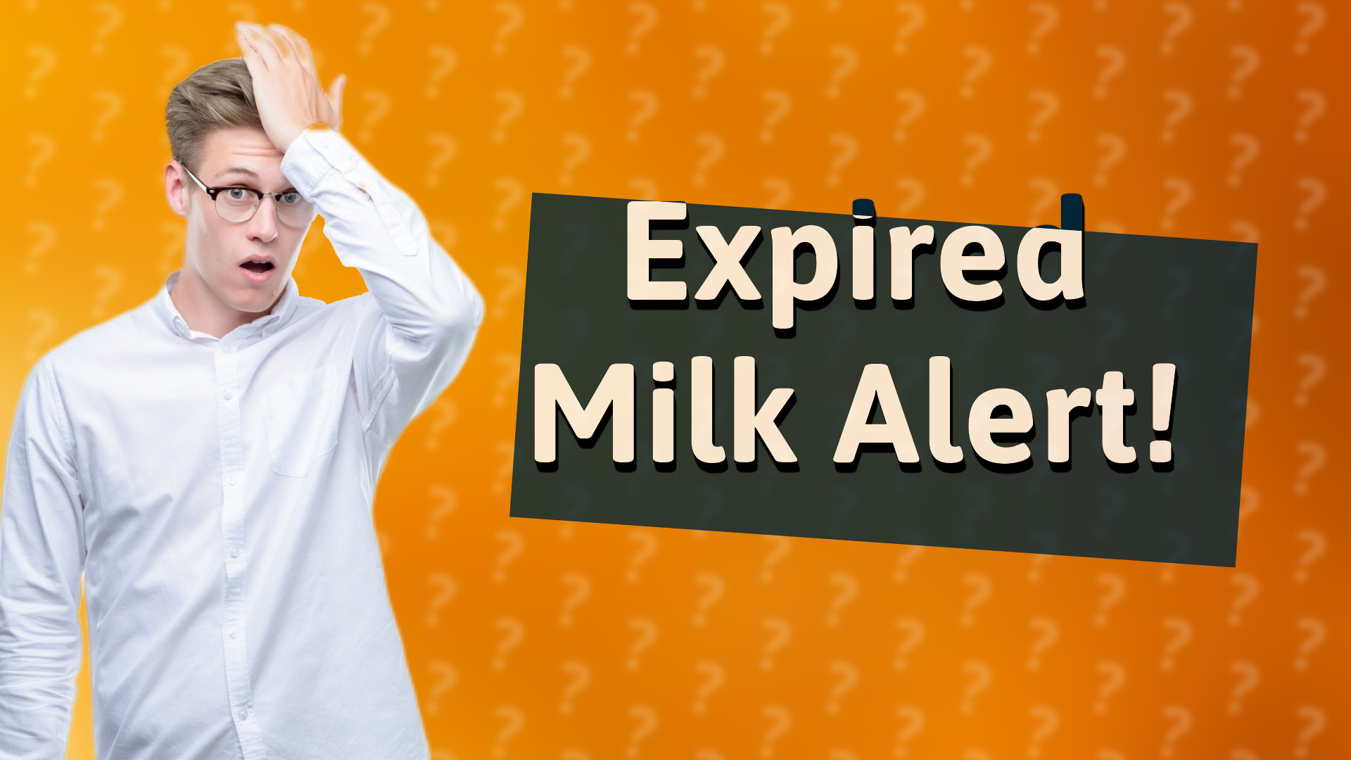 Expired Milk Alert!