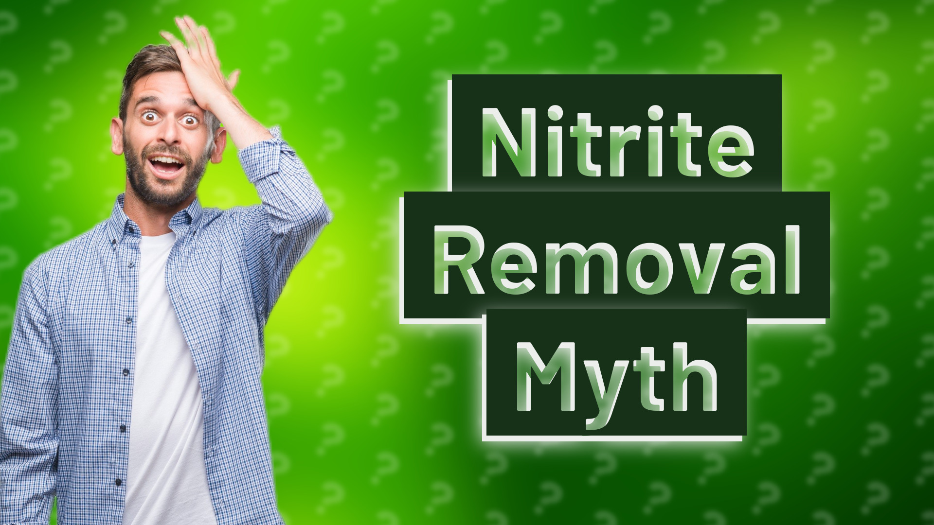 Nitrite Removal Myth