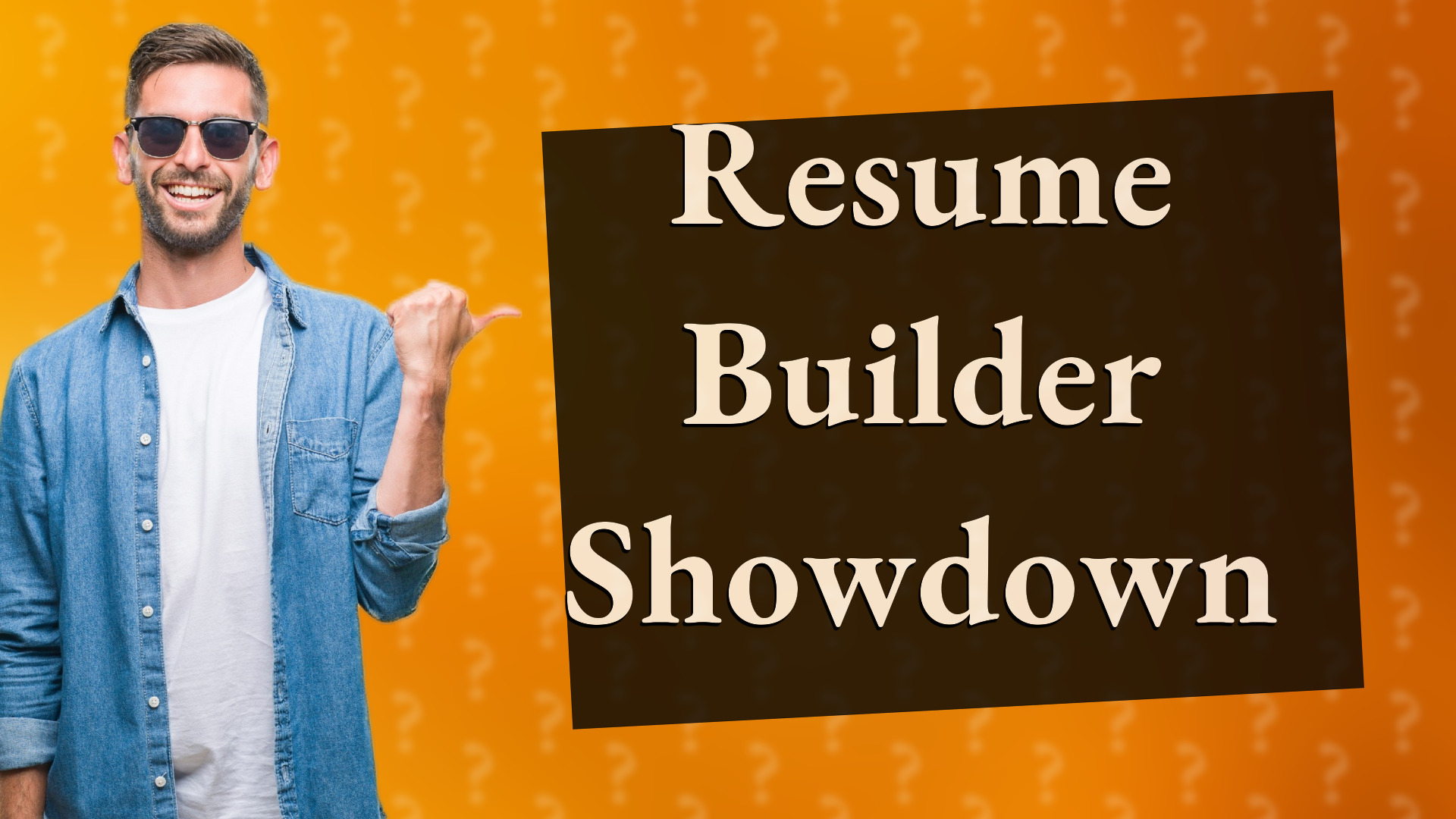 Resume Builder Showdown
