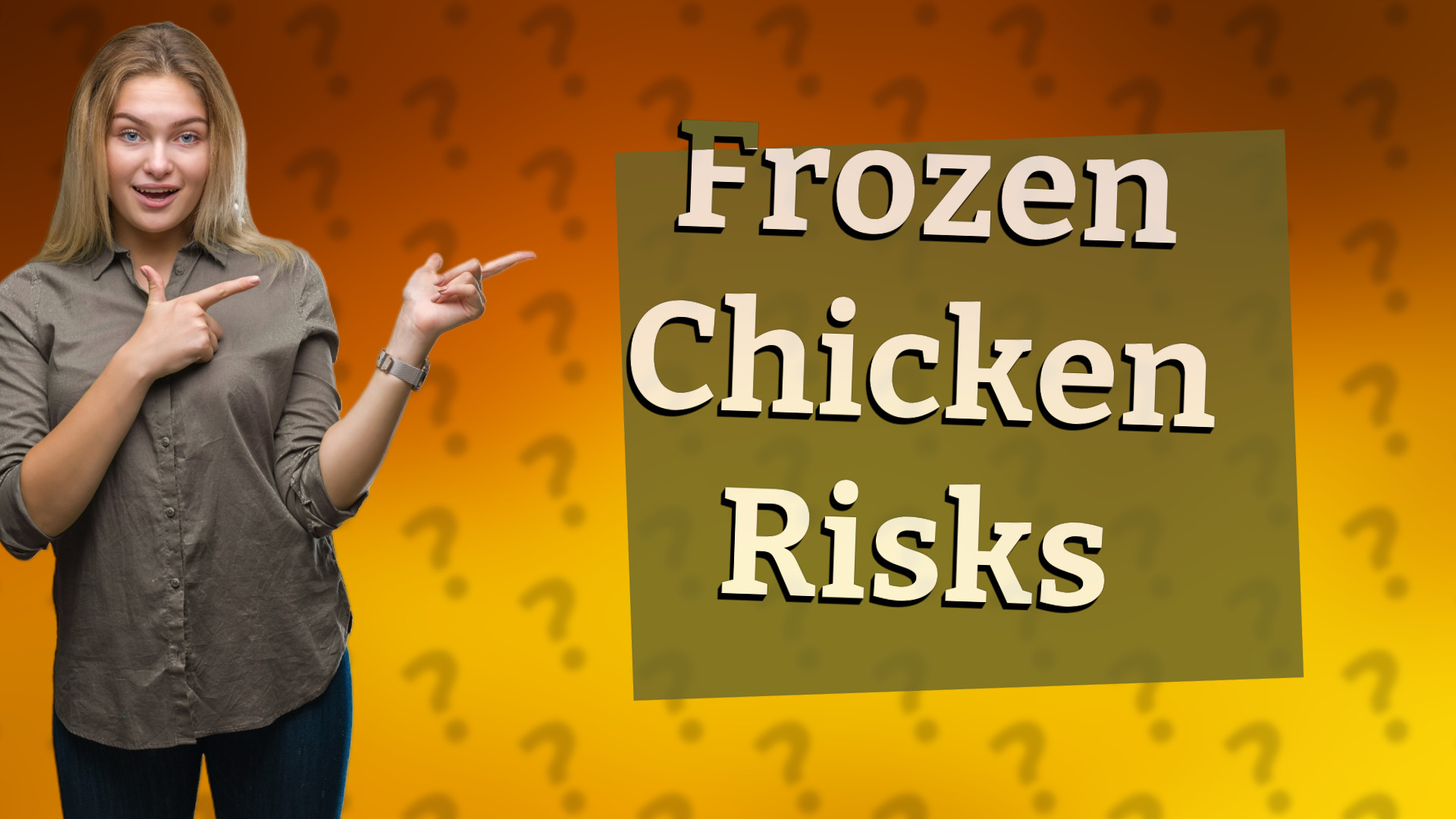 Frozen Chicken Risks