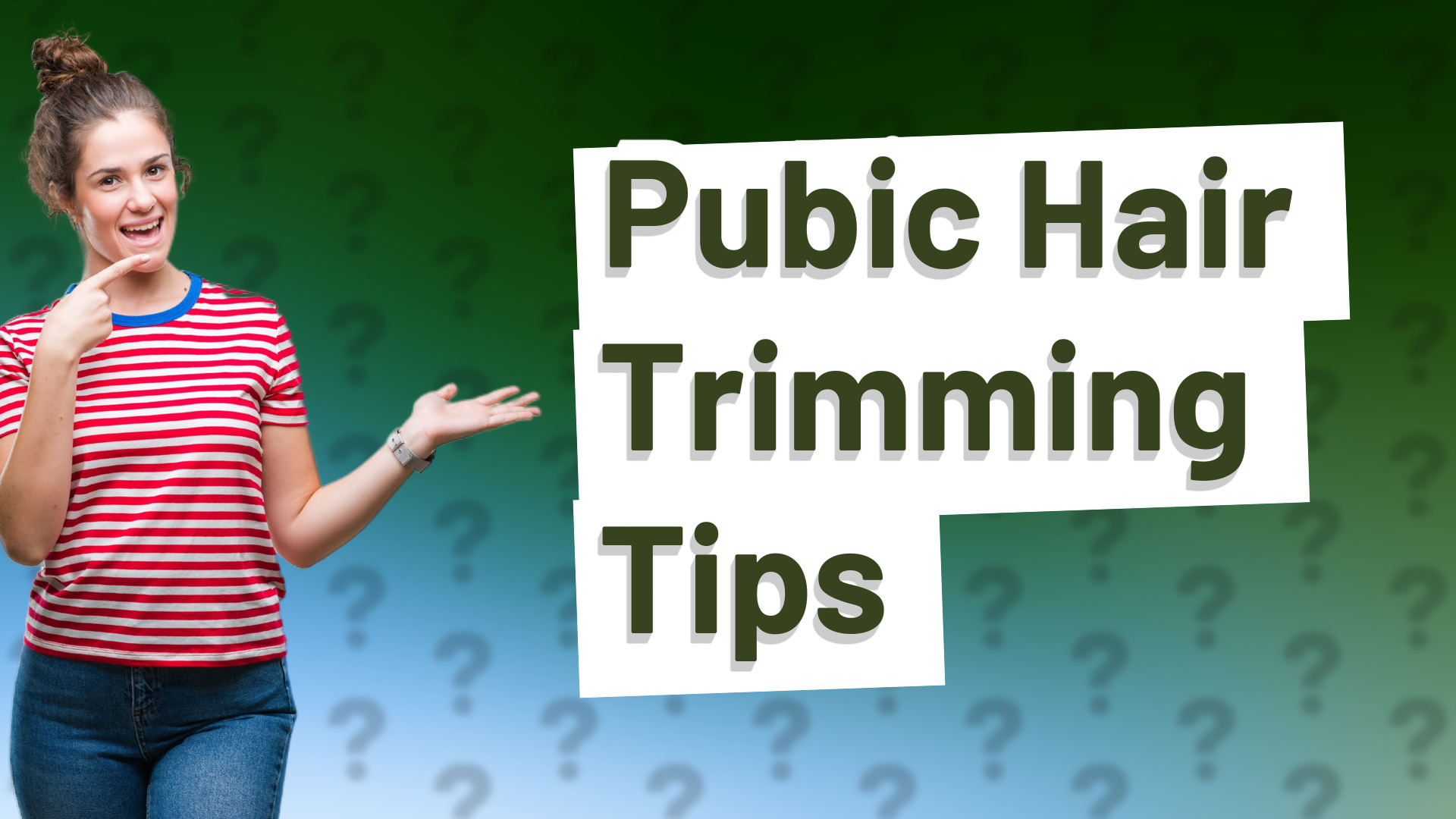 Pubic Hair Trimming Tips