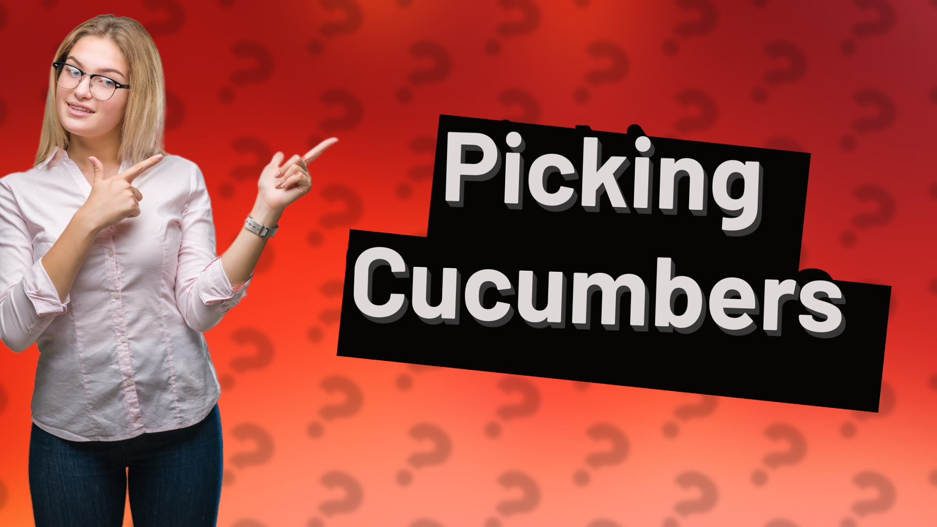 Picking Cucumbers