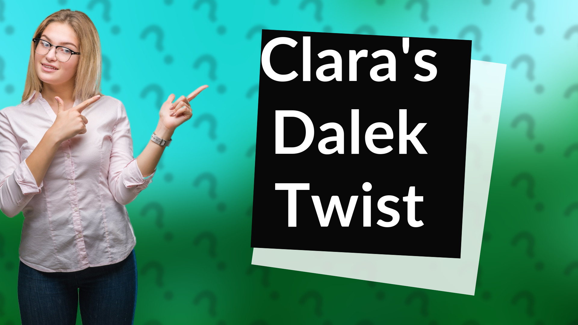 Clara's Dalek Twist