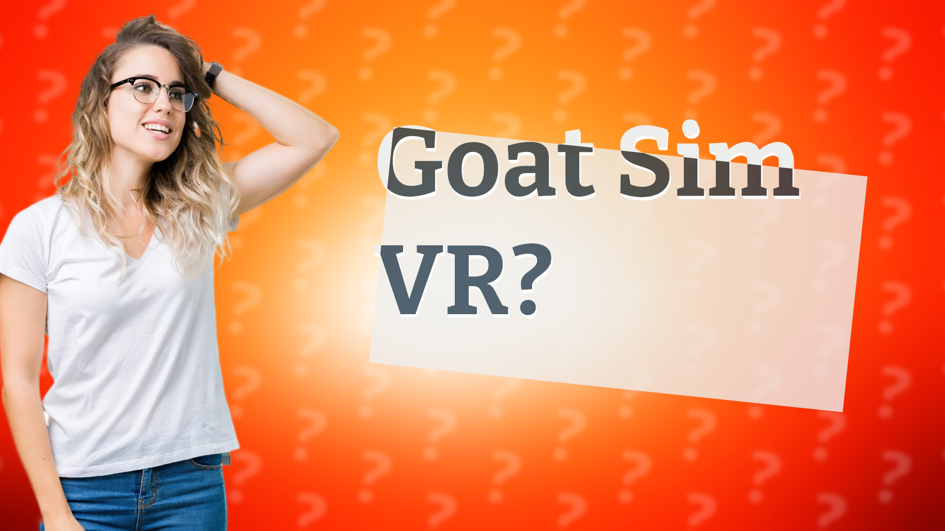 Goat Sim VR?