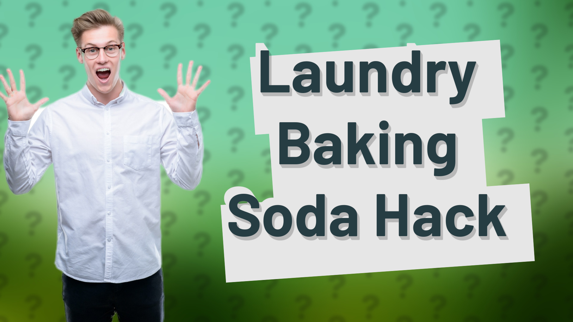 Laundry Baking Soda Hack