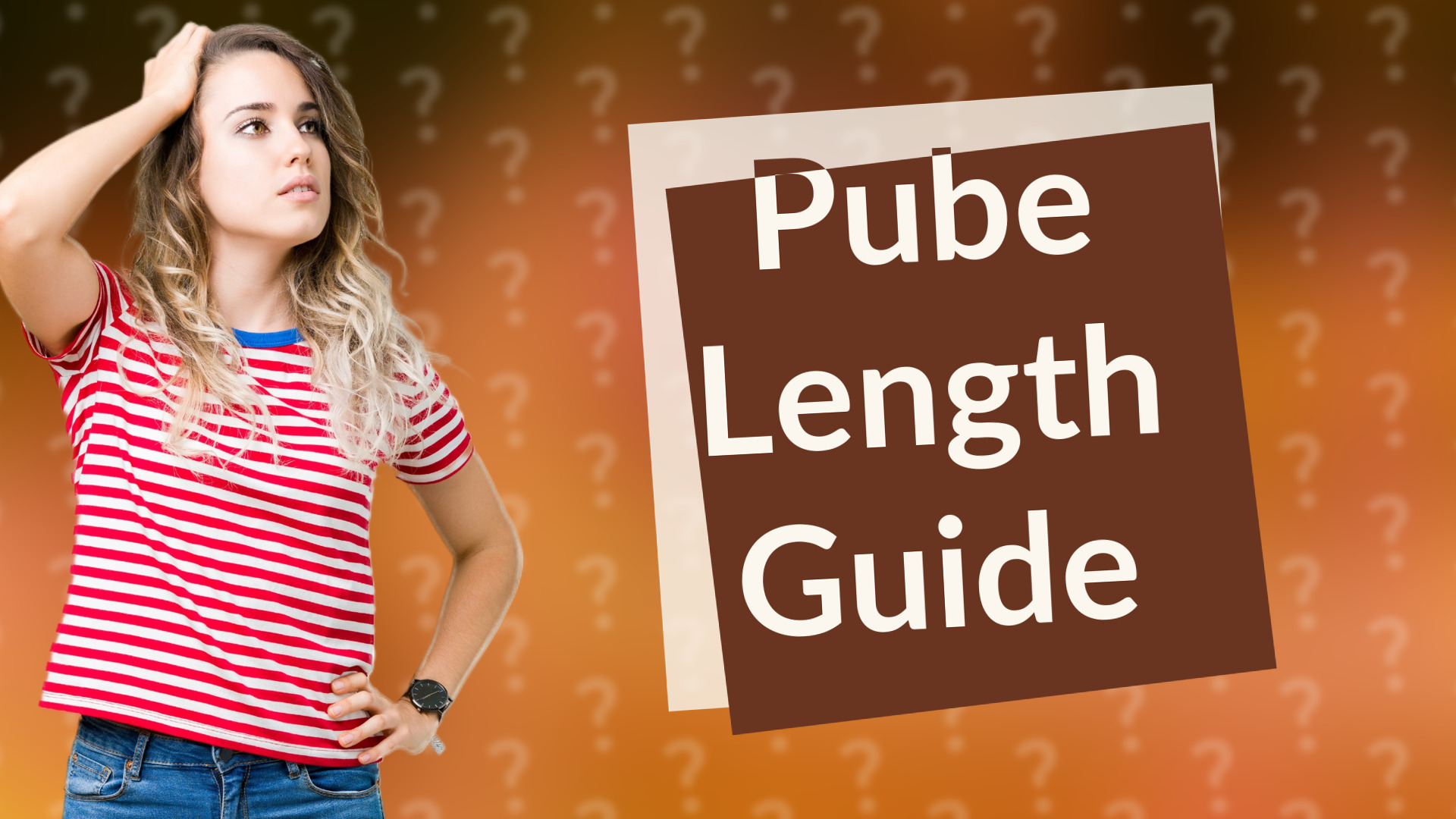 Pube Length Guide