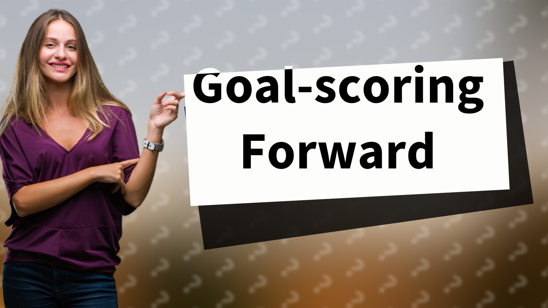 Goal-scoring Forward