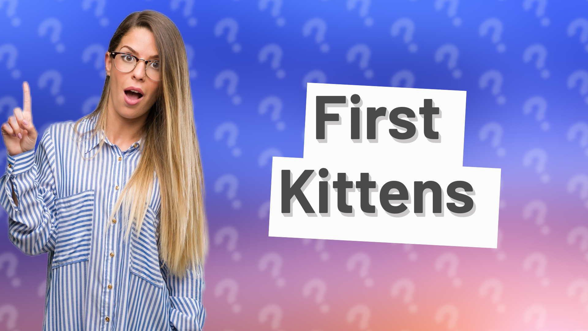 First Kittens
