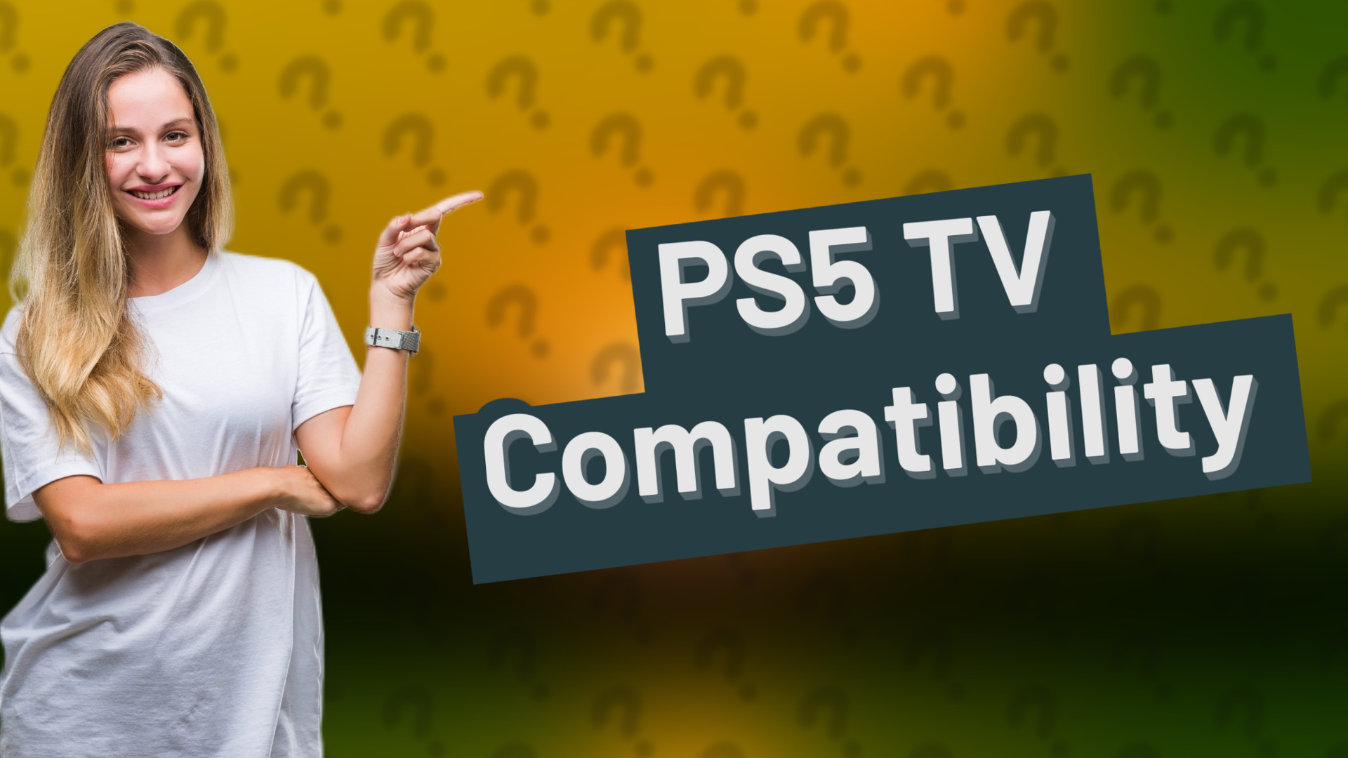 PS5 TV Compatibility