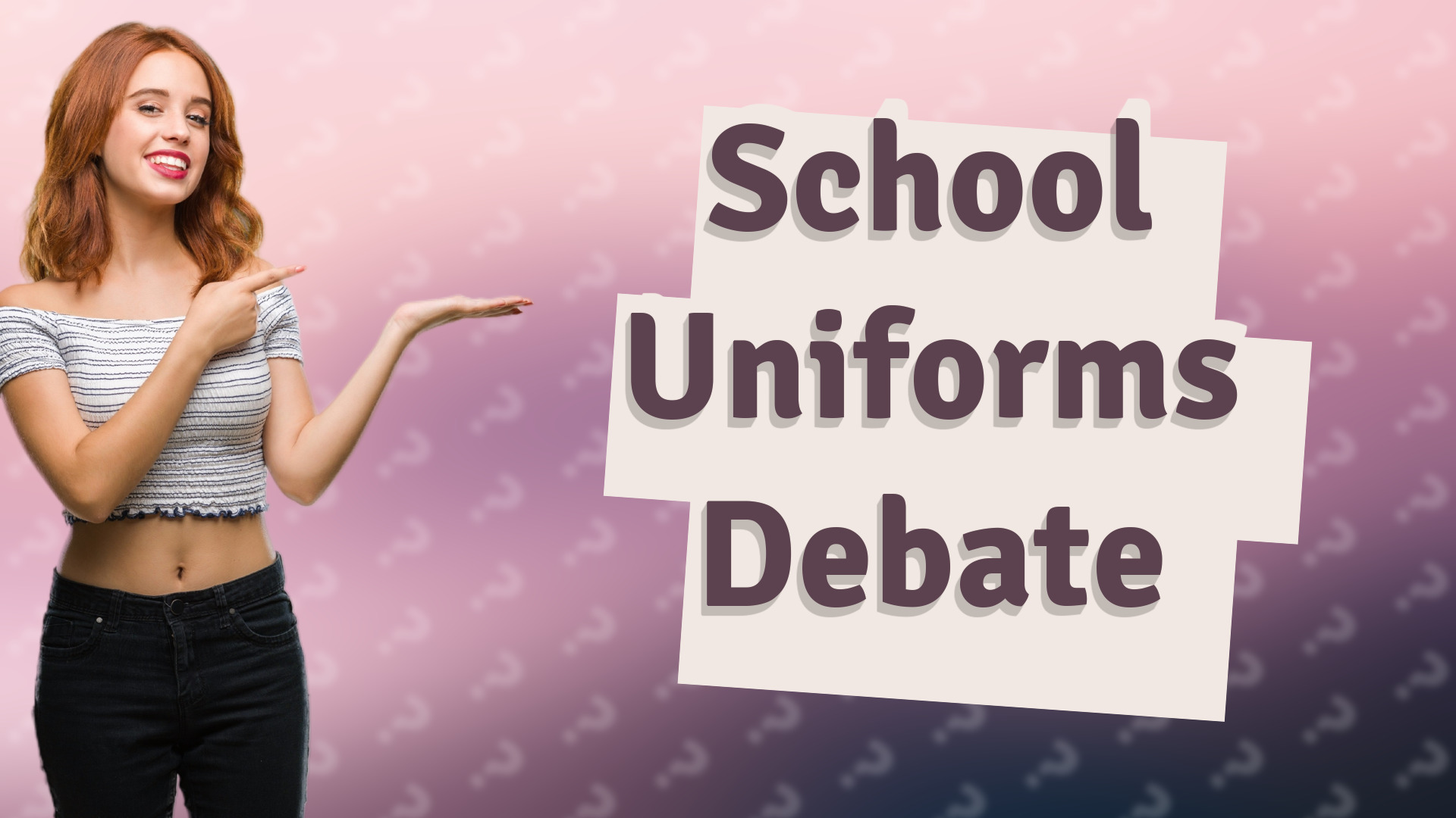 School Uniforms Debate