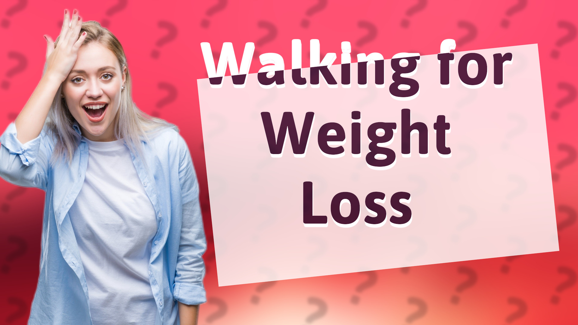 Walking for Weight Loss