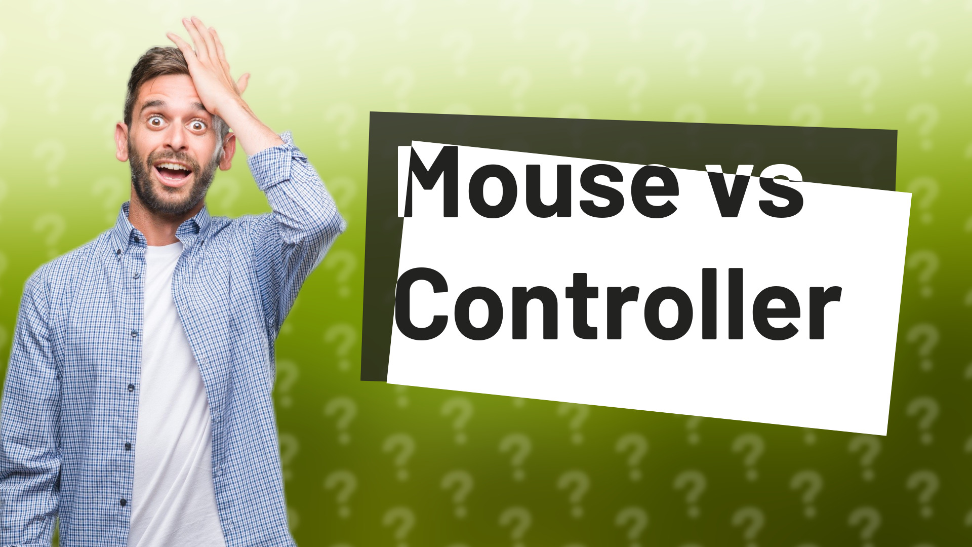 Mouse vs Controller