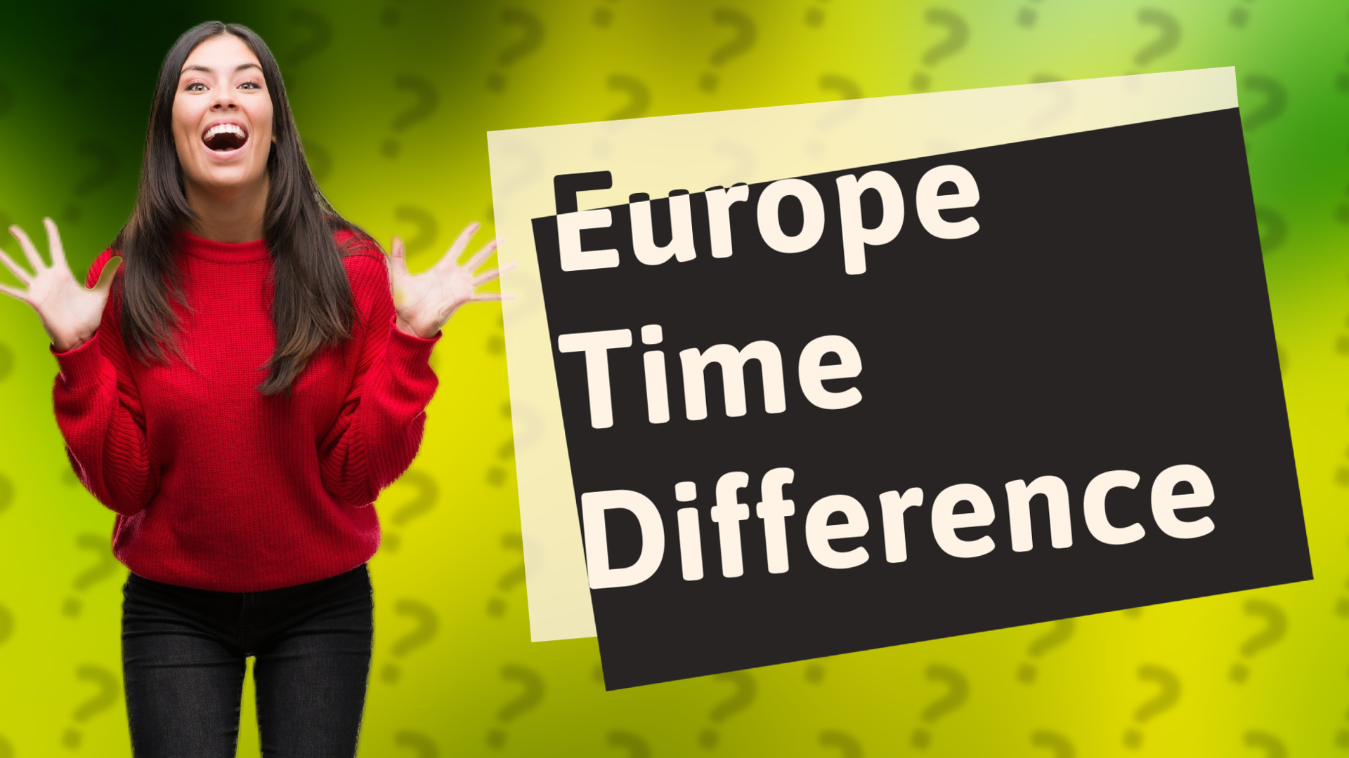 Europe Time Difference