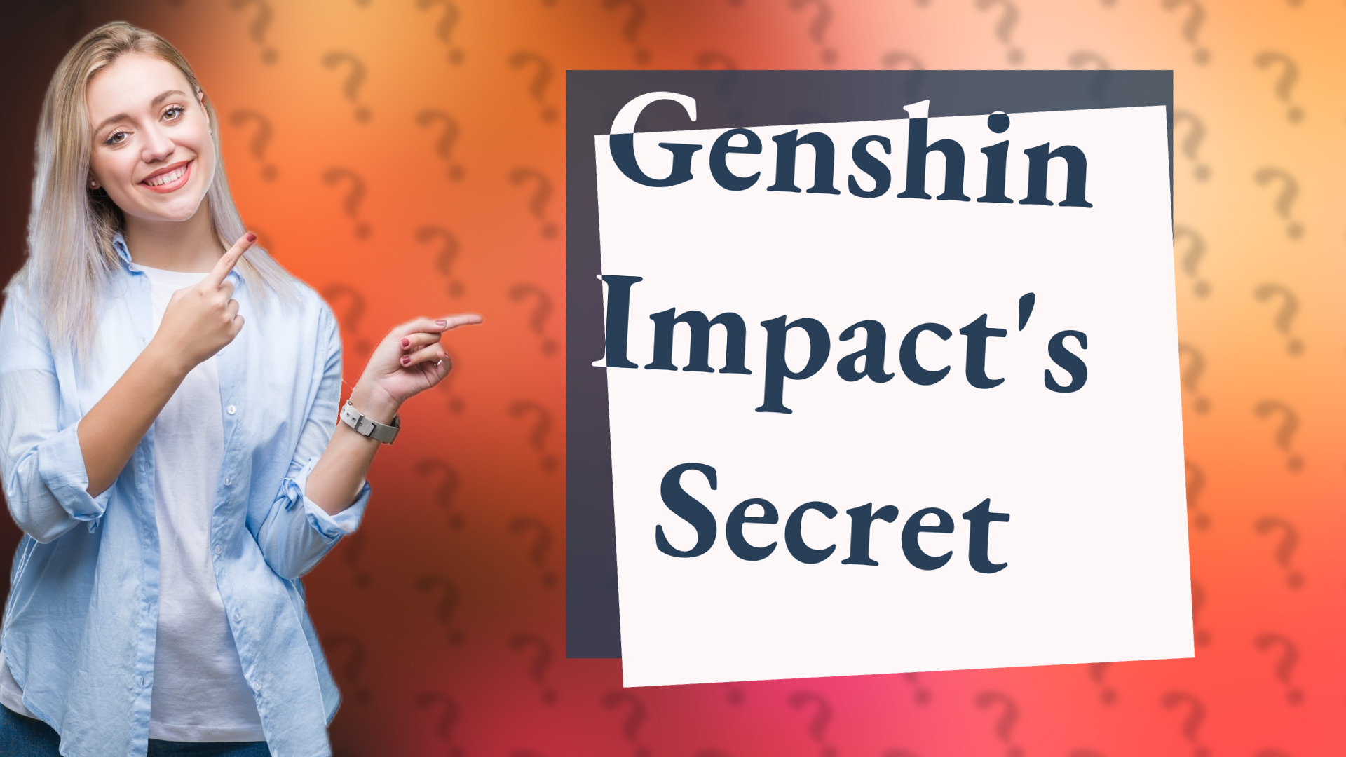 Genshin Impact's Secret