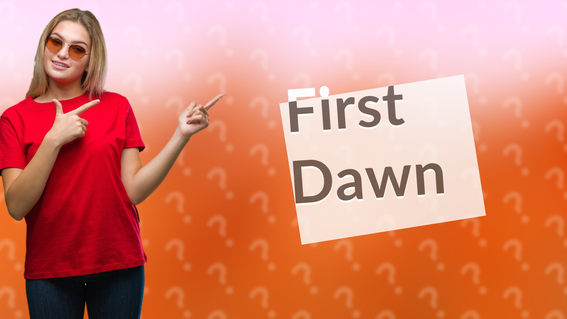 First Dawn