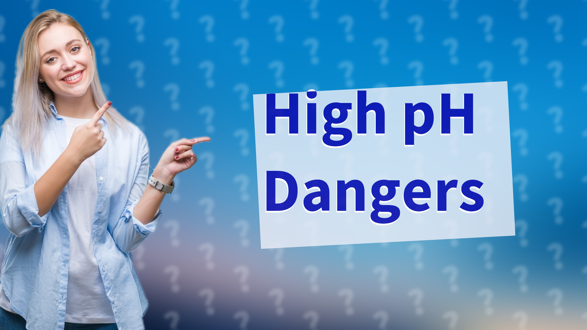 High pH Dangers