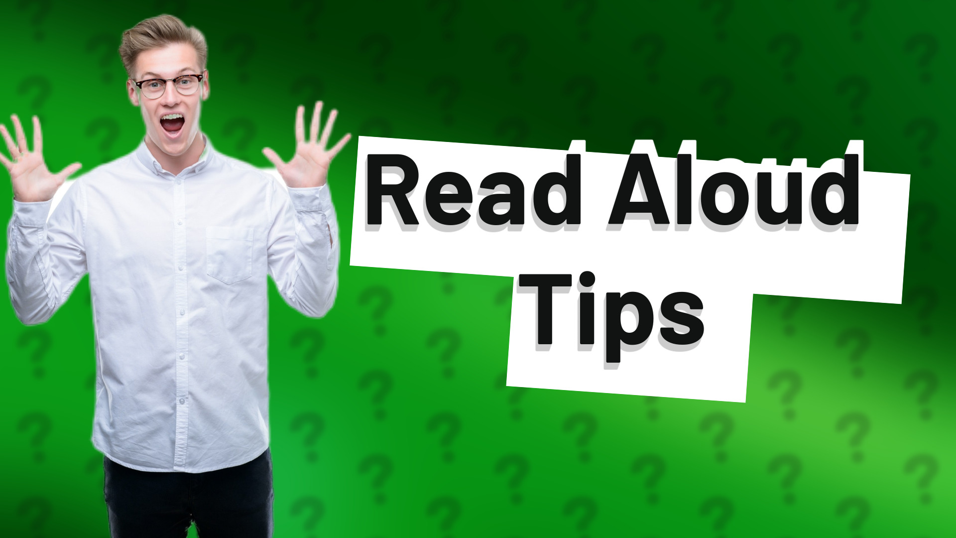 Read Aloud Tips