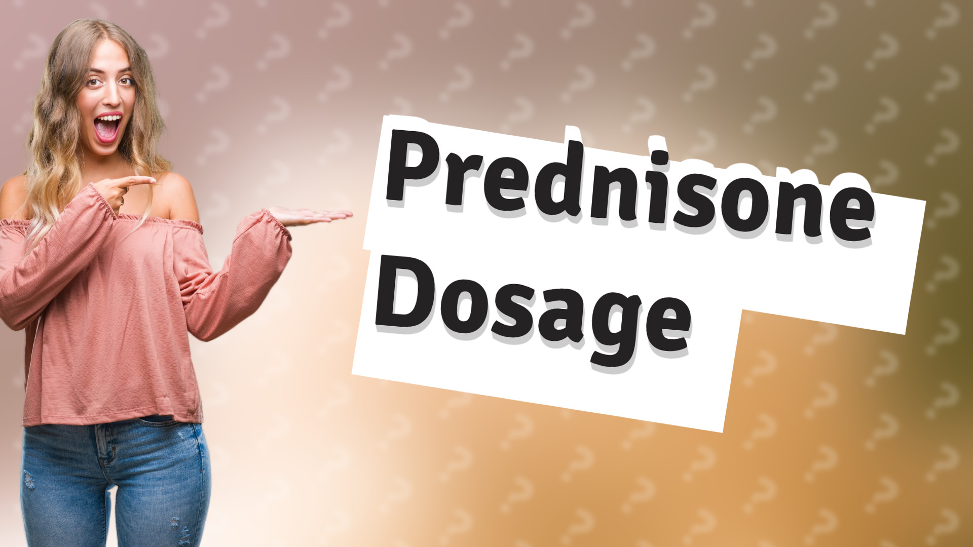Prednisone Dosage