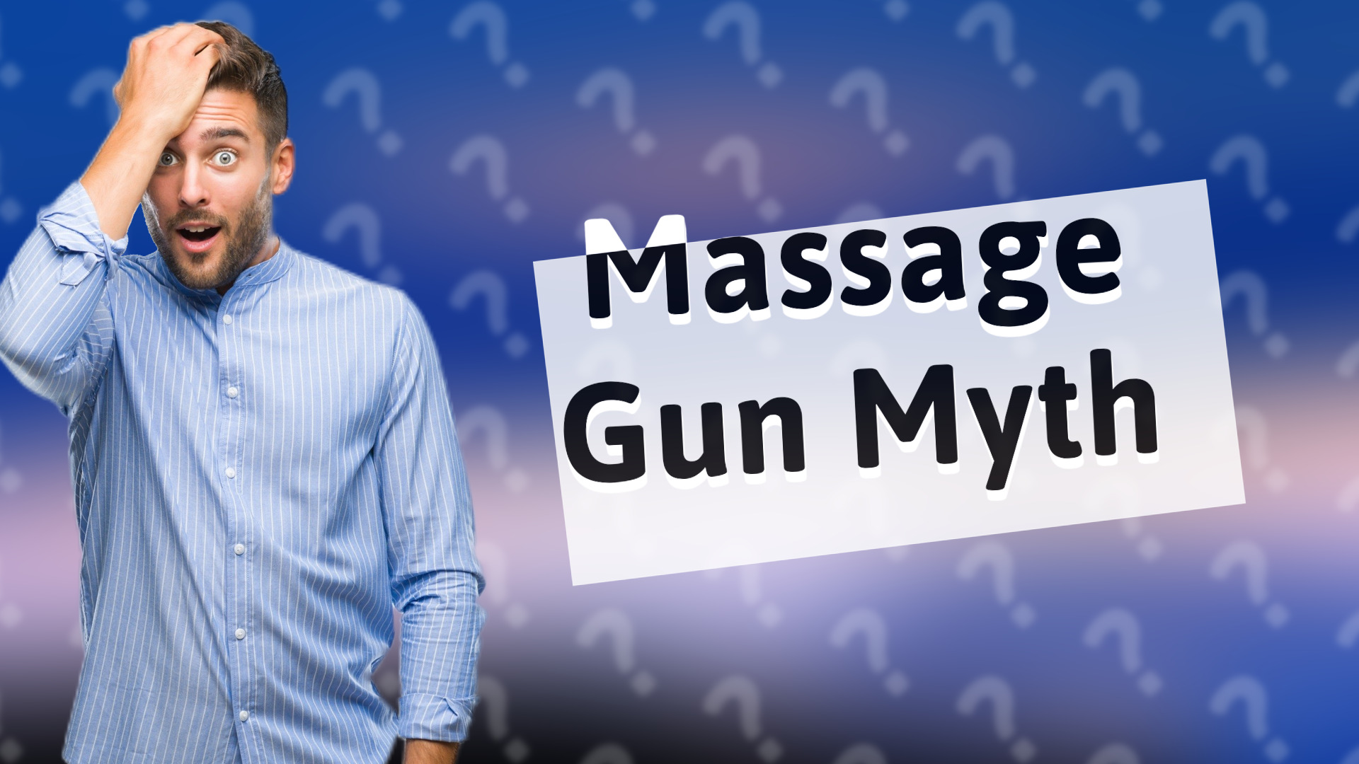 Massage Gun Myth