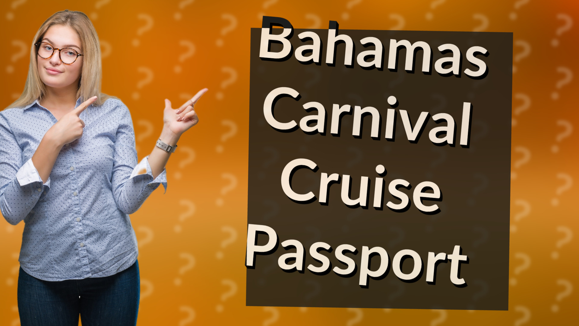 Bahamas Carnival Cruise Passport