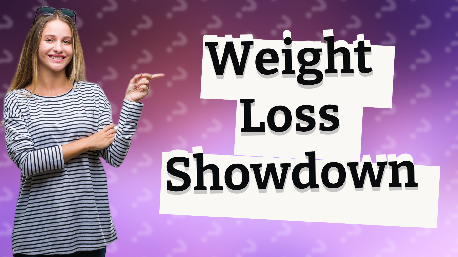 Weight Loss Showdown